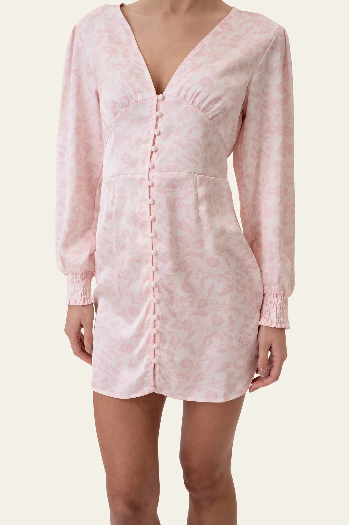 AddyIC Dress - Light Pink Floral - Image 4