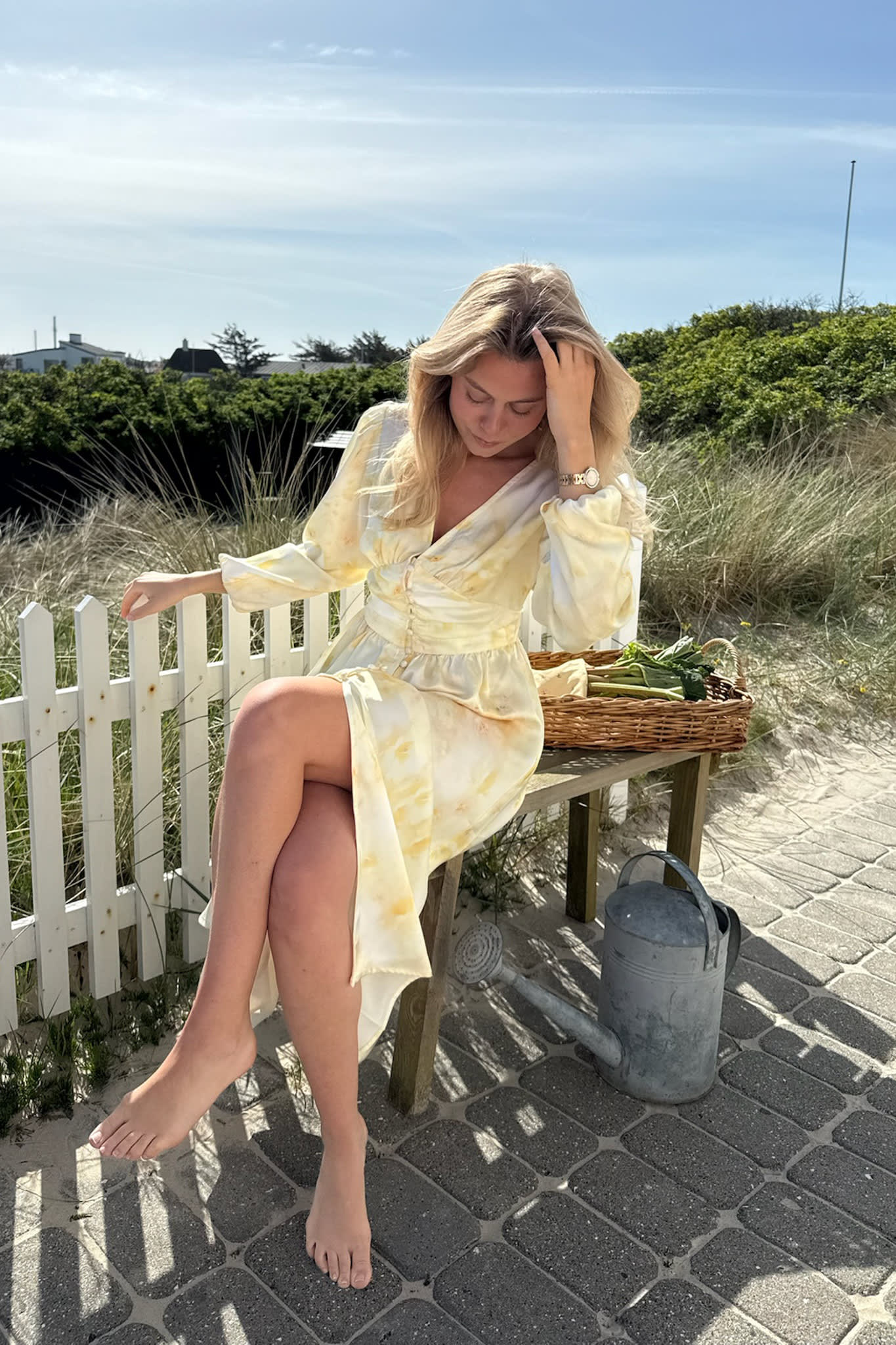 AdelIC Long Dress - Sunlight Blossom - Image 3