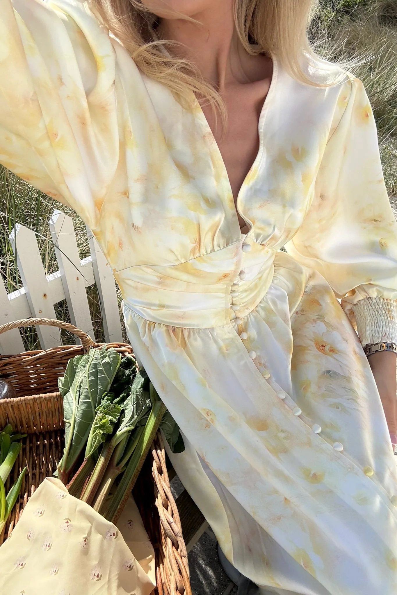 AdelIC Long Dress - Sunlight Blossom - Image 4