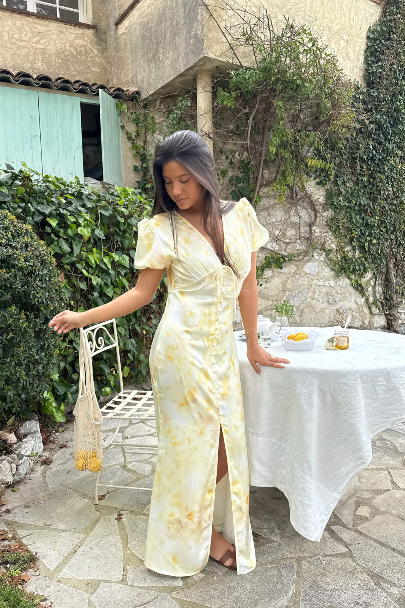 AgnetaIC Long Dress - Sunlight Blossom - Image 2