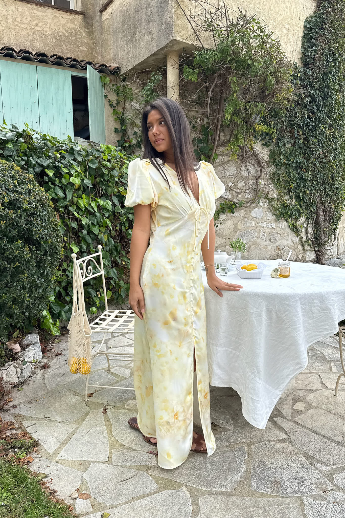 AgnetaIC Long Dress - Sunlight Blossom - Image 5
