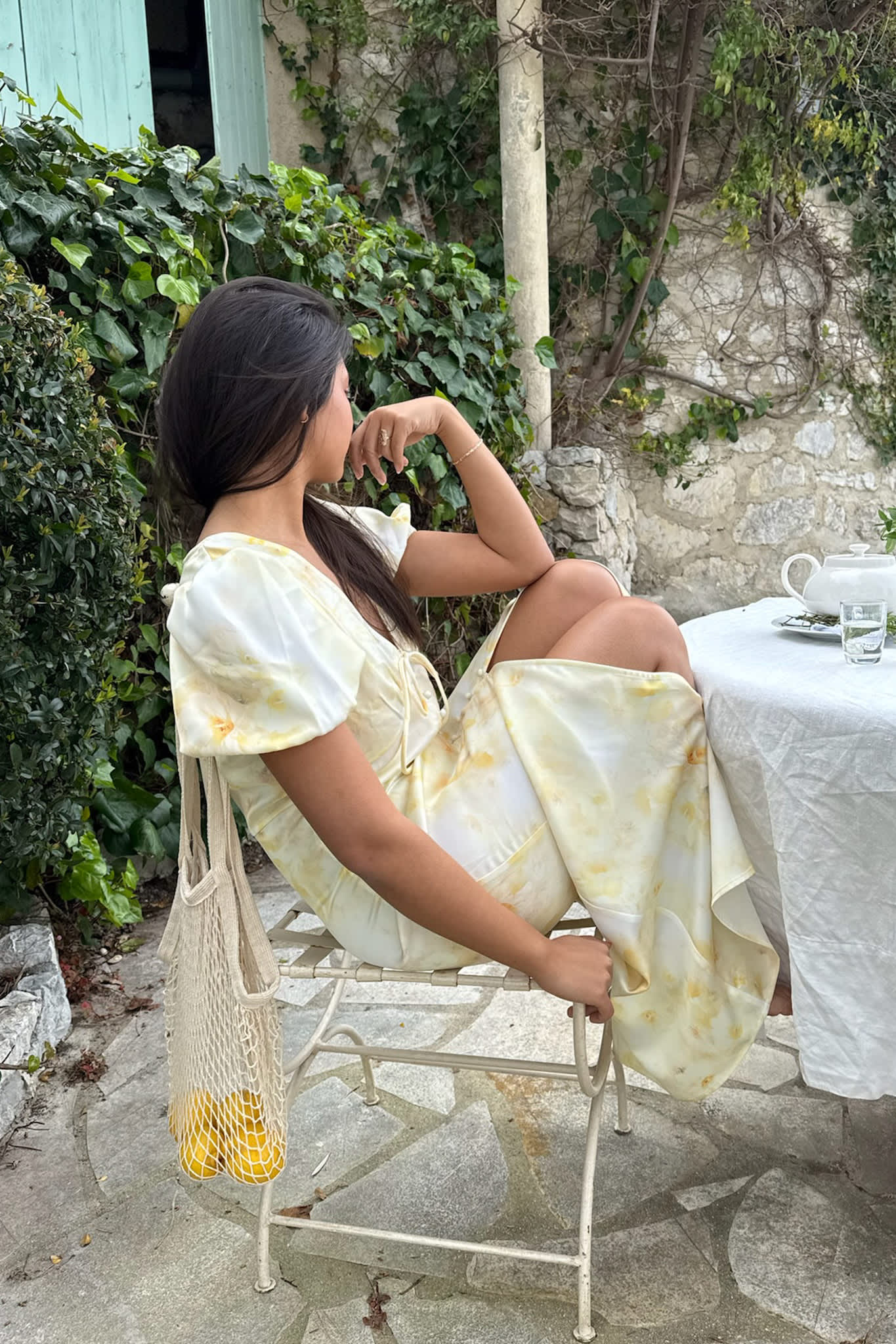 AgnetaIC Long Dress - Sunlight Blossom - Image 7