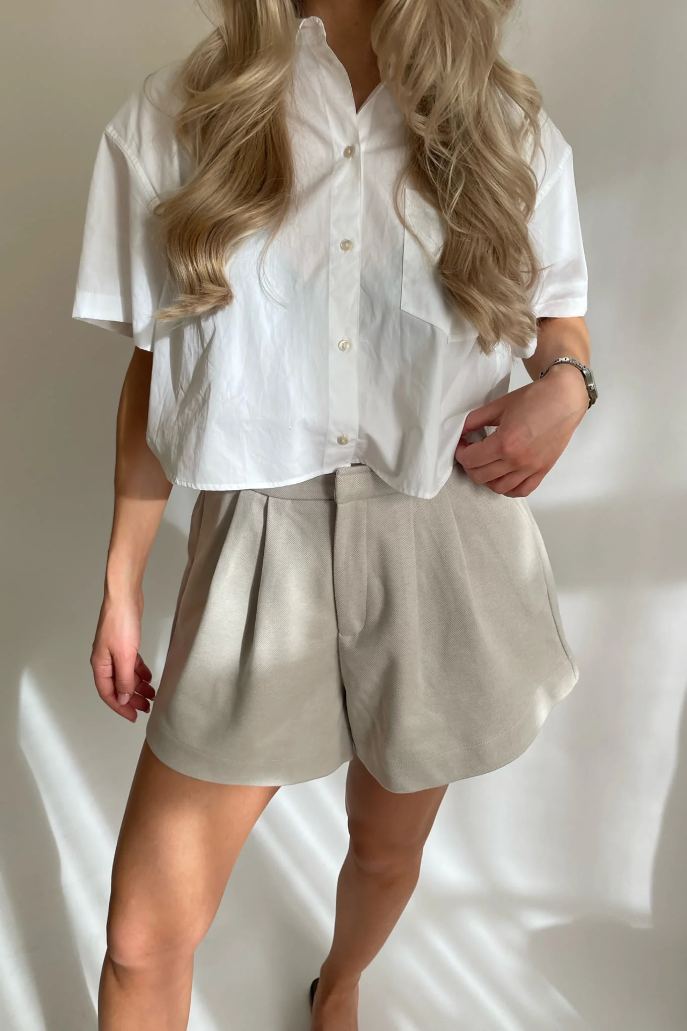 AlbaIC Shorts - Grey Melange - Image 2