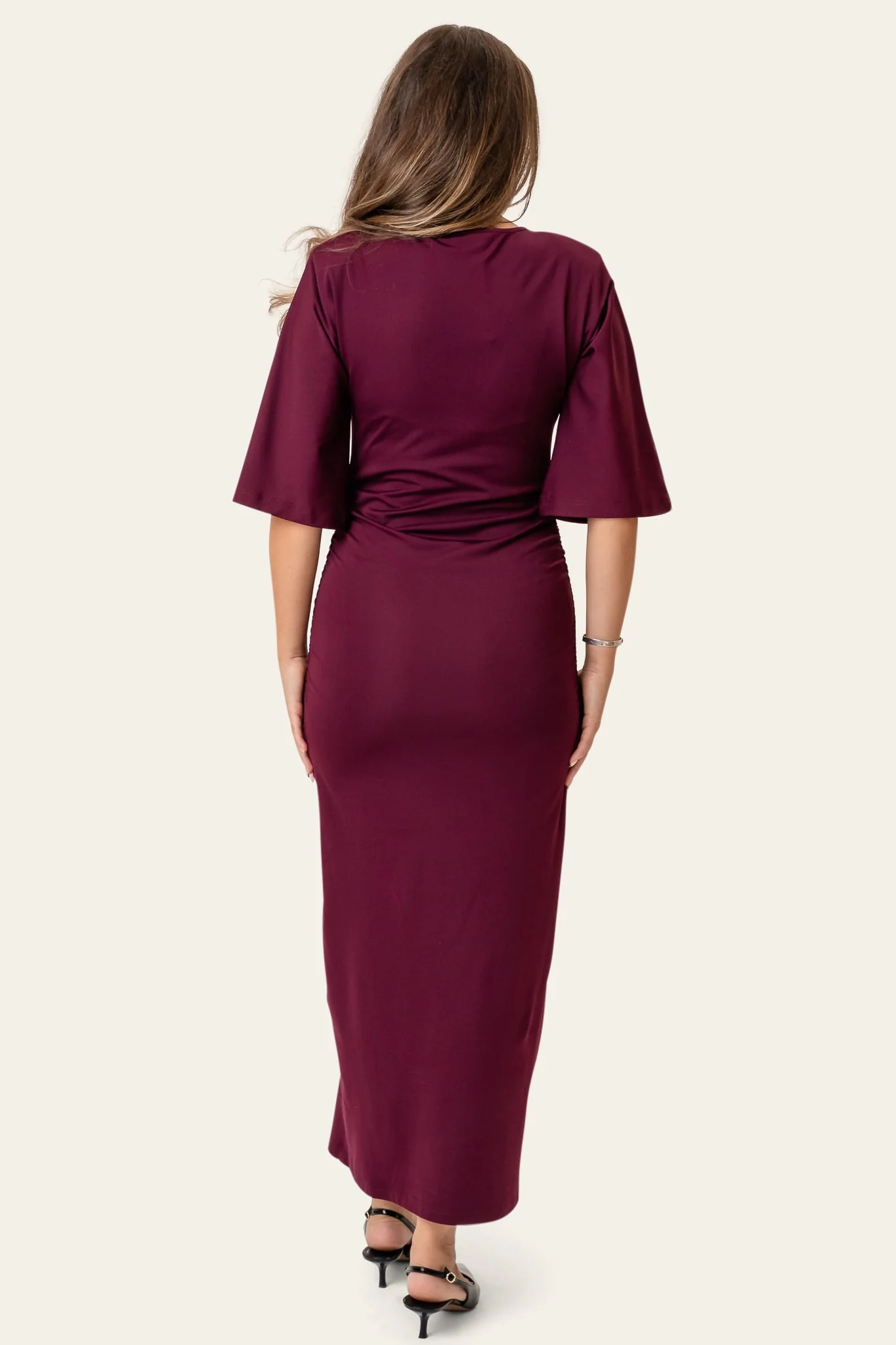 AlbertaIC Dress - Bordeaux - Image 4