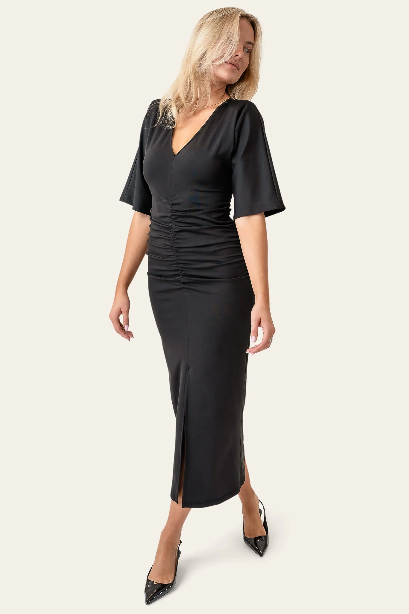 AlbertaIC Dress - Black - Image 5