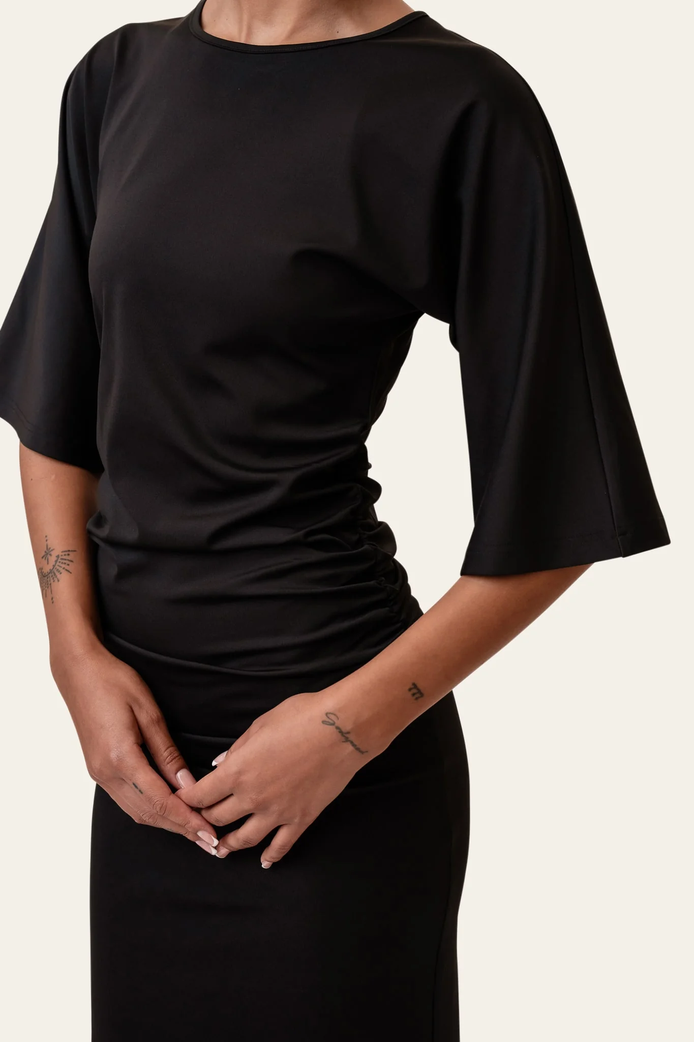 AlberteIC Dress - Black - Image 3