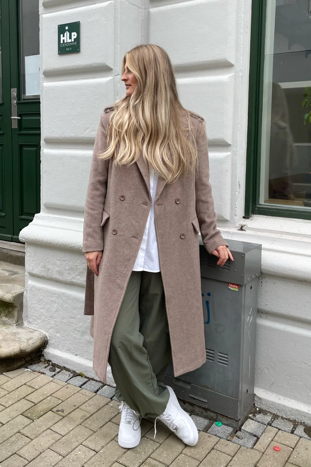 AlicaIC Wool Jacket - Stone - Image 3