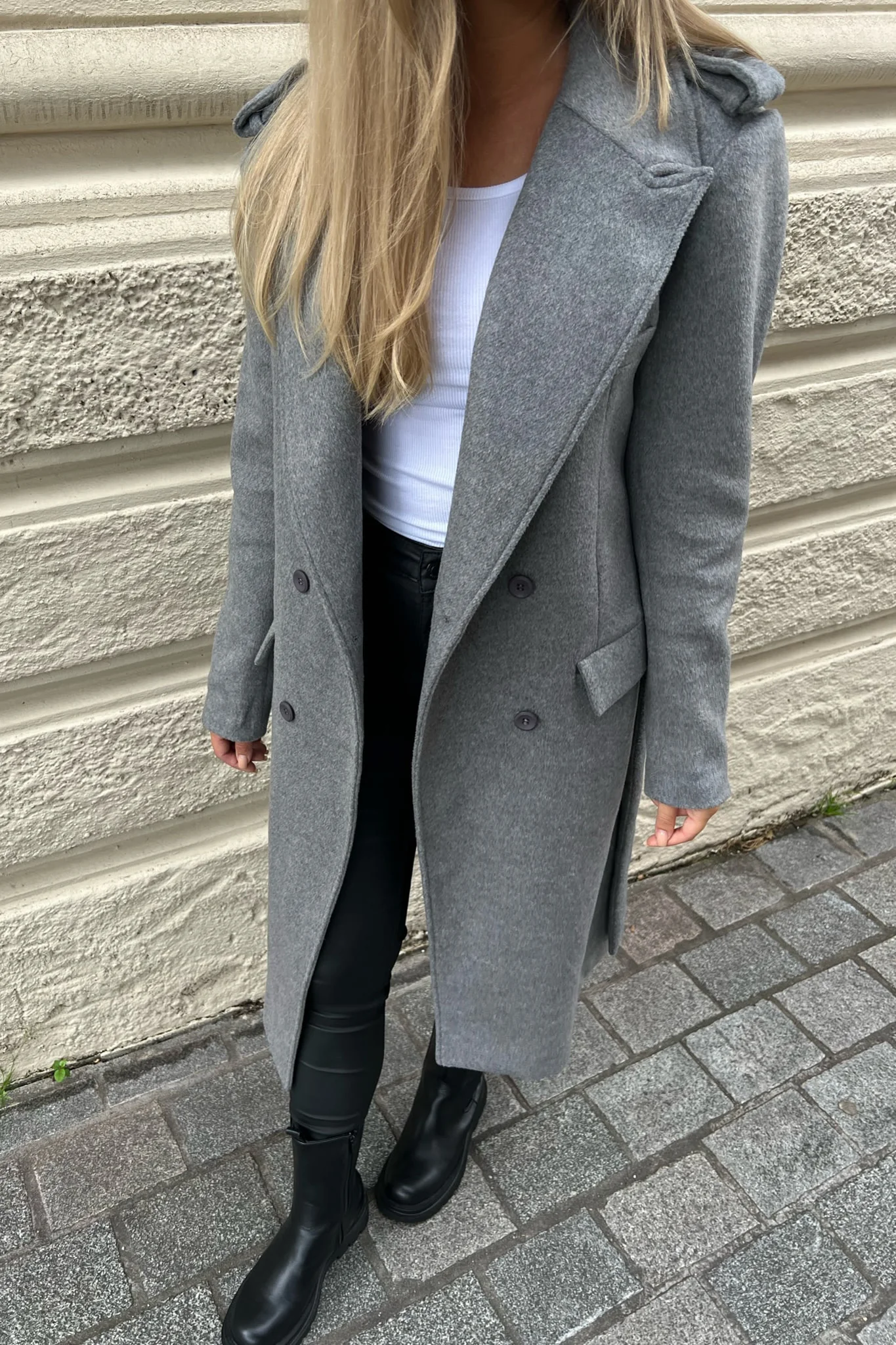 AlicaIC Wool Jacket - Grey - Image 4