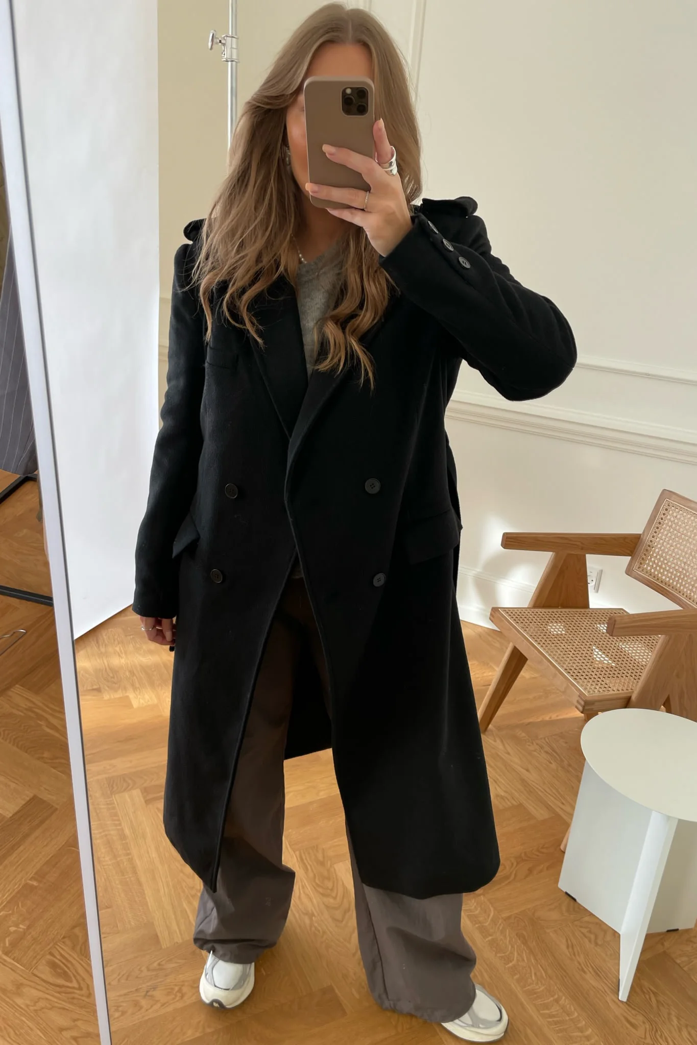 AlicaIC Wool Jacket - Black - Image 5