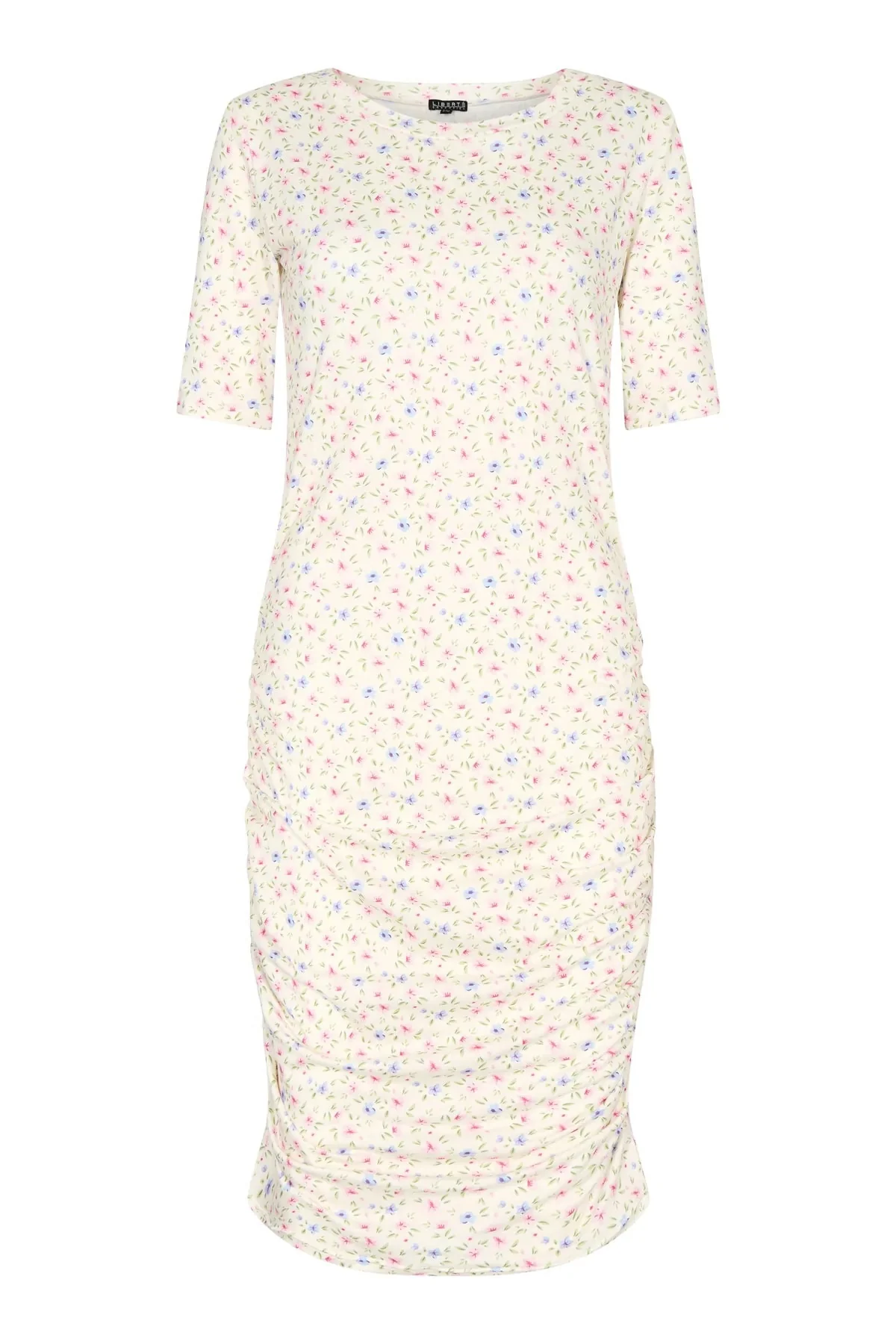Alma Dress - Creme Flower - Image 3