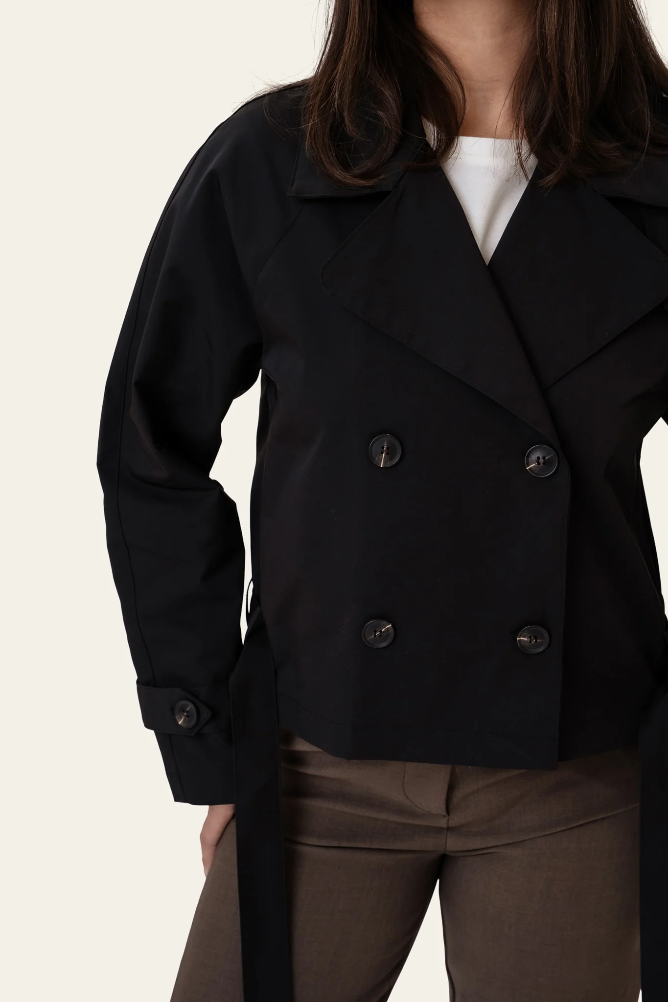 AlmaIC Trenchcoat - Black - Image 4