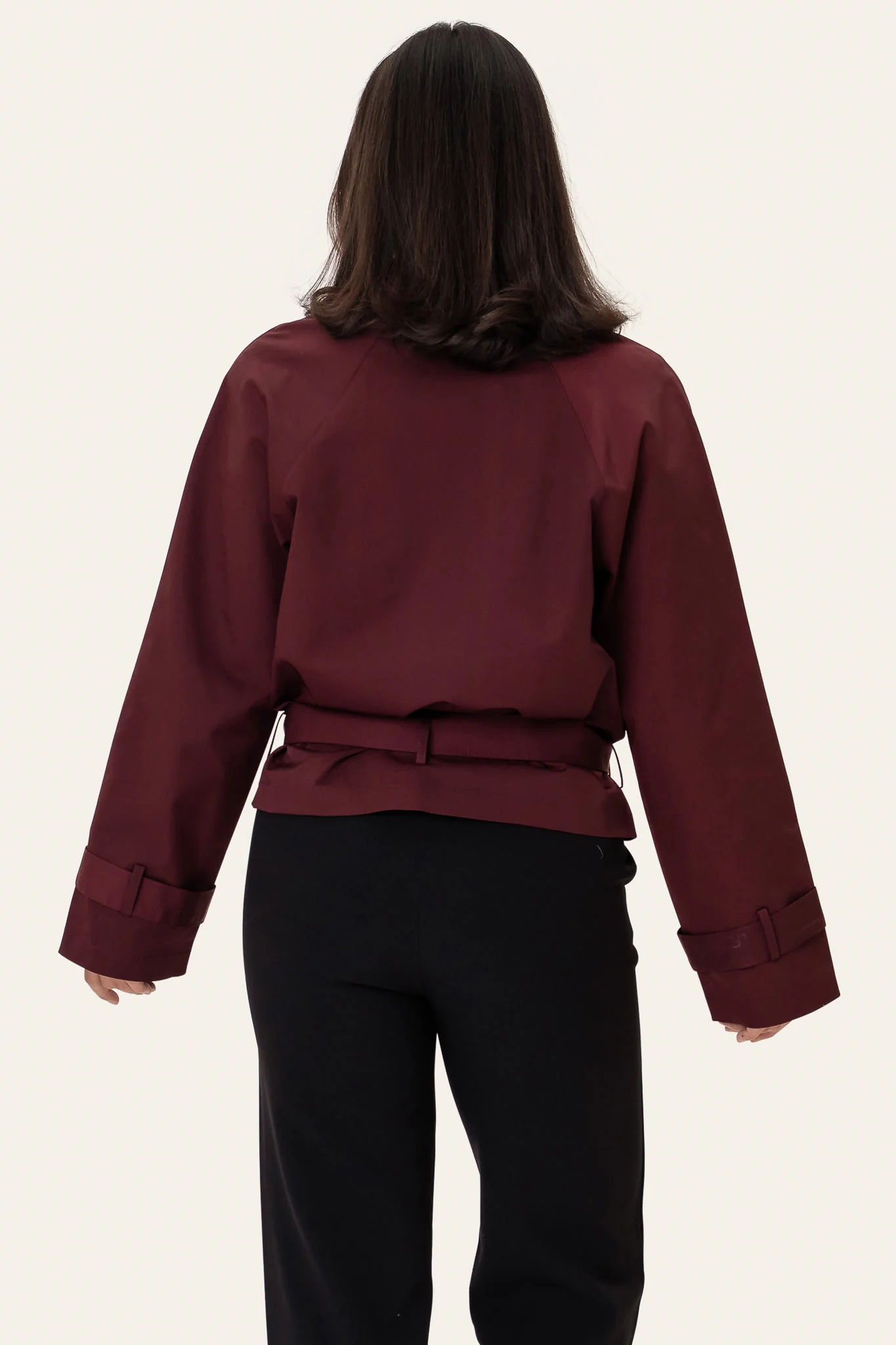 AlmaIC Trenchcoat - Bordeaux - Image 3