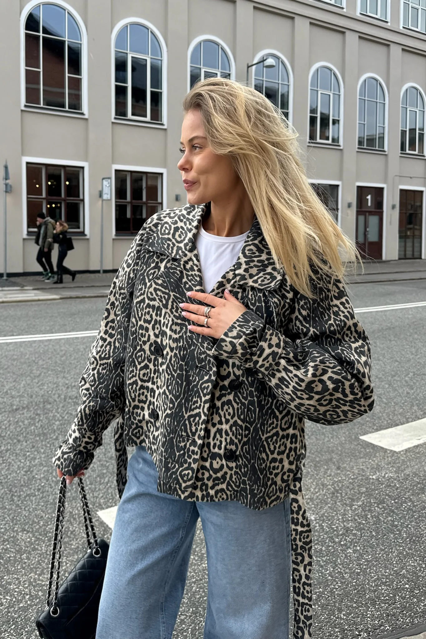 AlmaIC Trenchcoat - Leo Print - Image 11