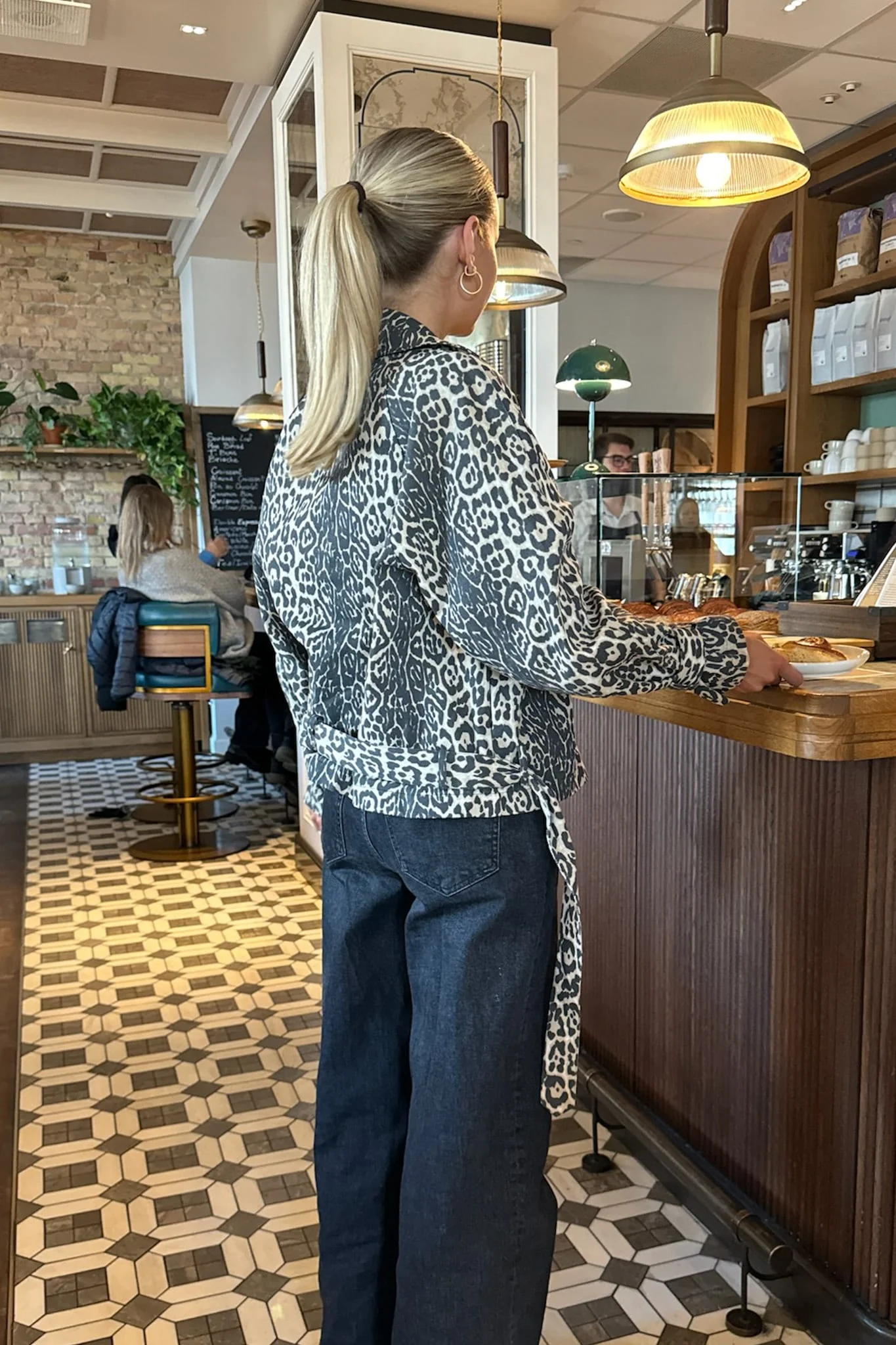 AlmaIC Trenchcoat - Leo Print - Image 7