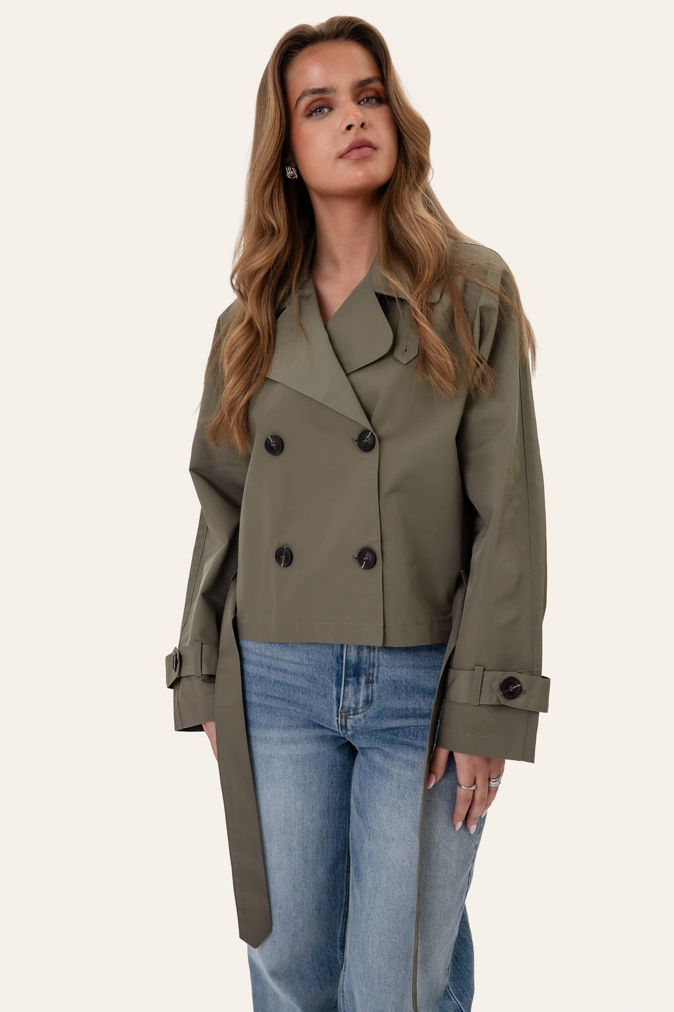 AlmaIC Trenchcoat - Green - Image 6
