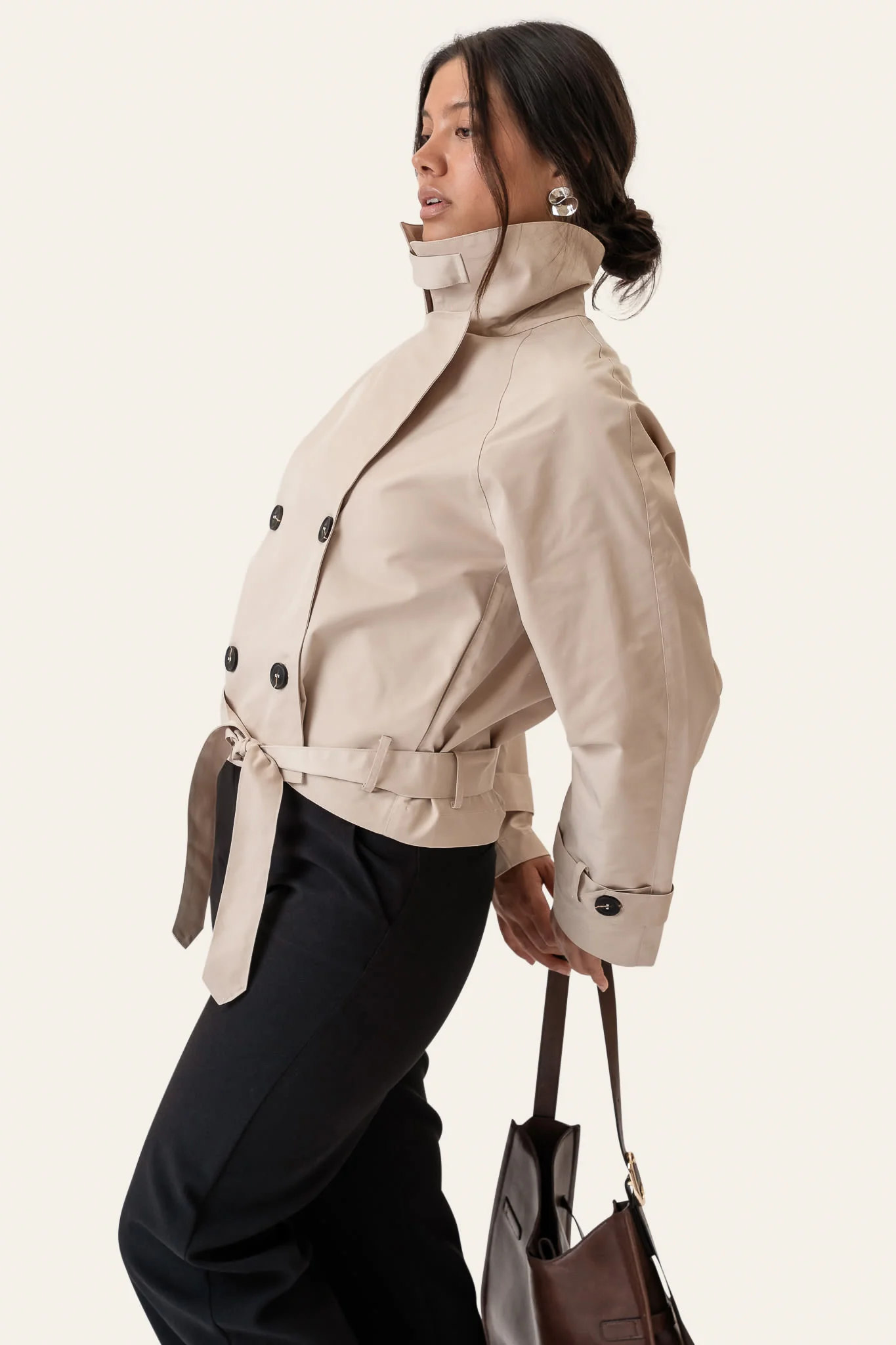 AlmaIC Trenchcoat - Sand - Image 3