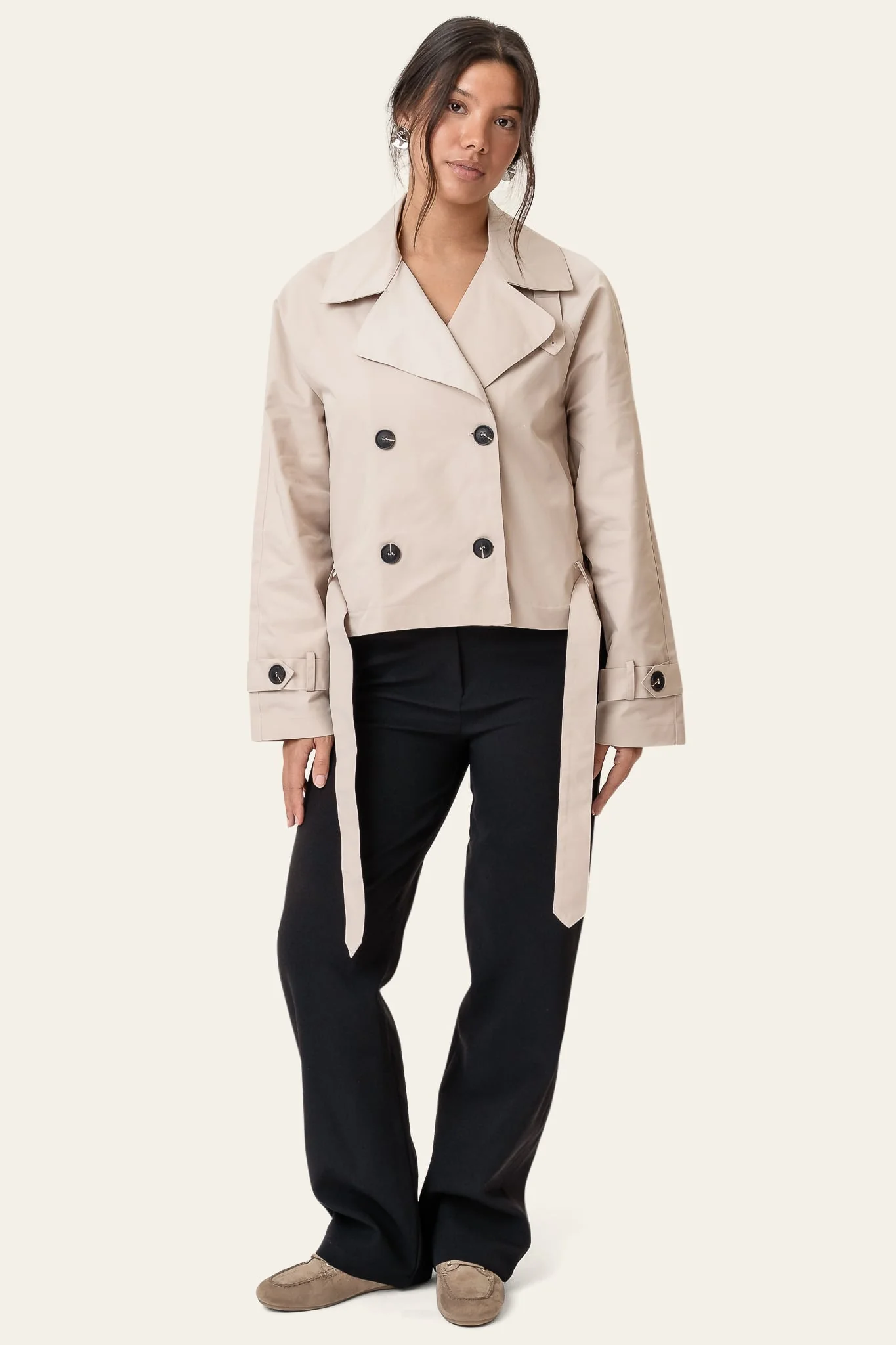 AlmaIC Trenchcoat - Sand - Image 6