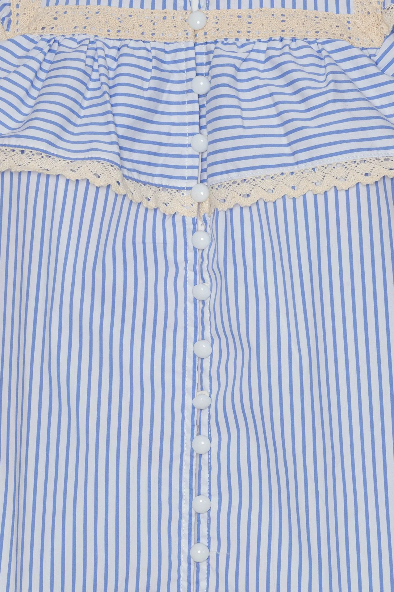 AmalieIC Shirt - White Blue Stripes - Image 7