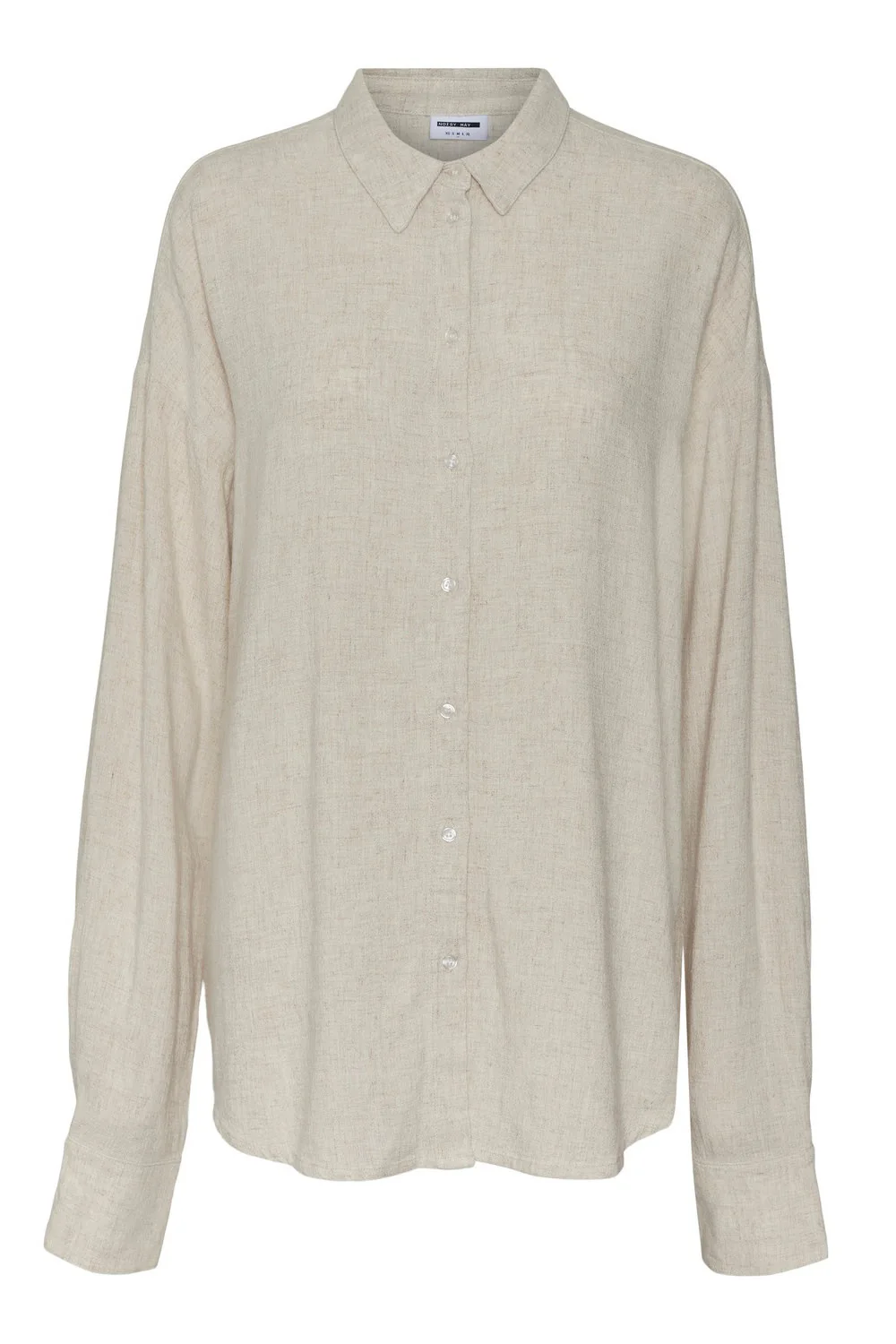 NMAndrea LS Linen Shirt - Peyote Linen - Image 6