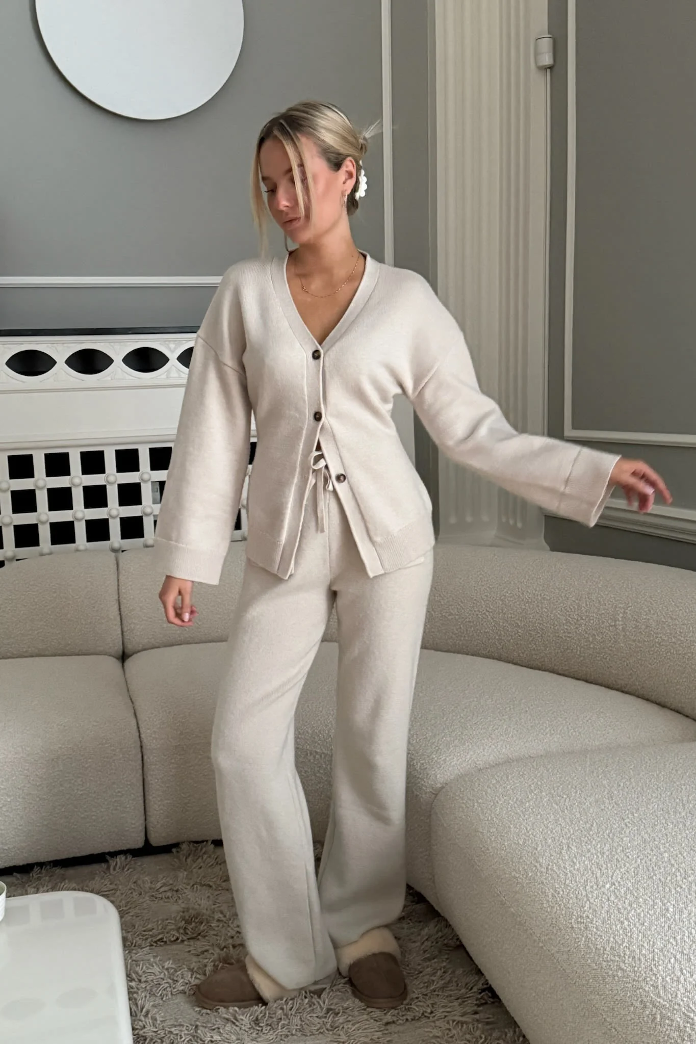 AndreaIC Pants - Creme - Image 4