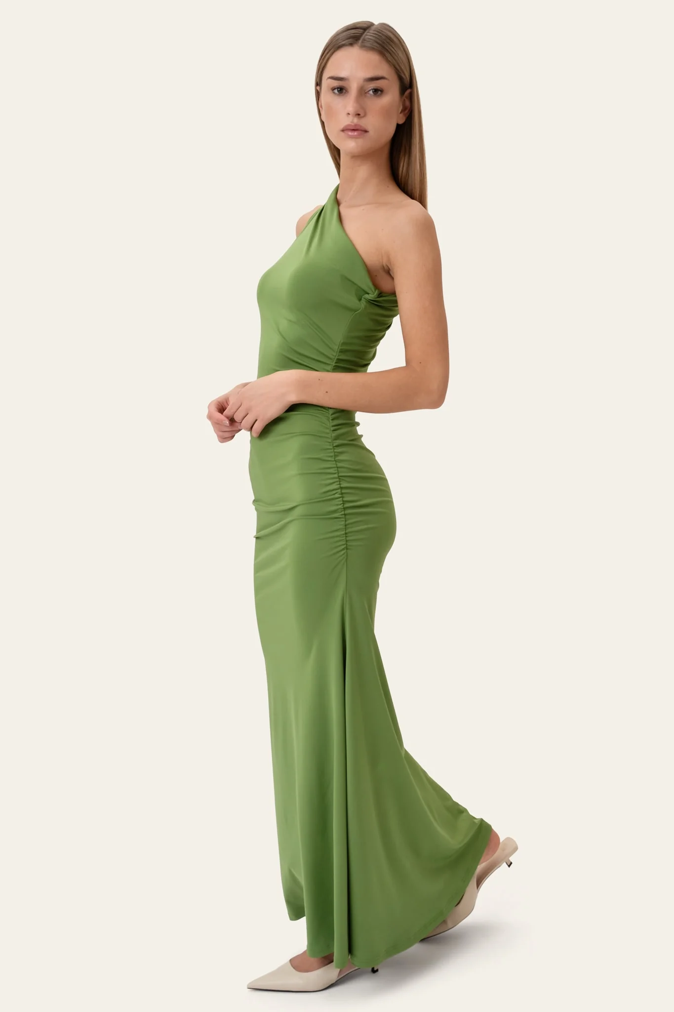AndreaIC Maxi Dress - Green - Image 5
