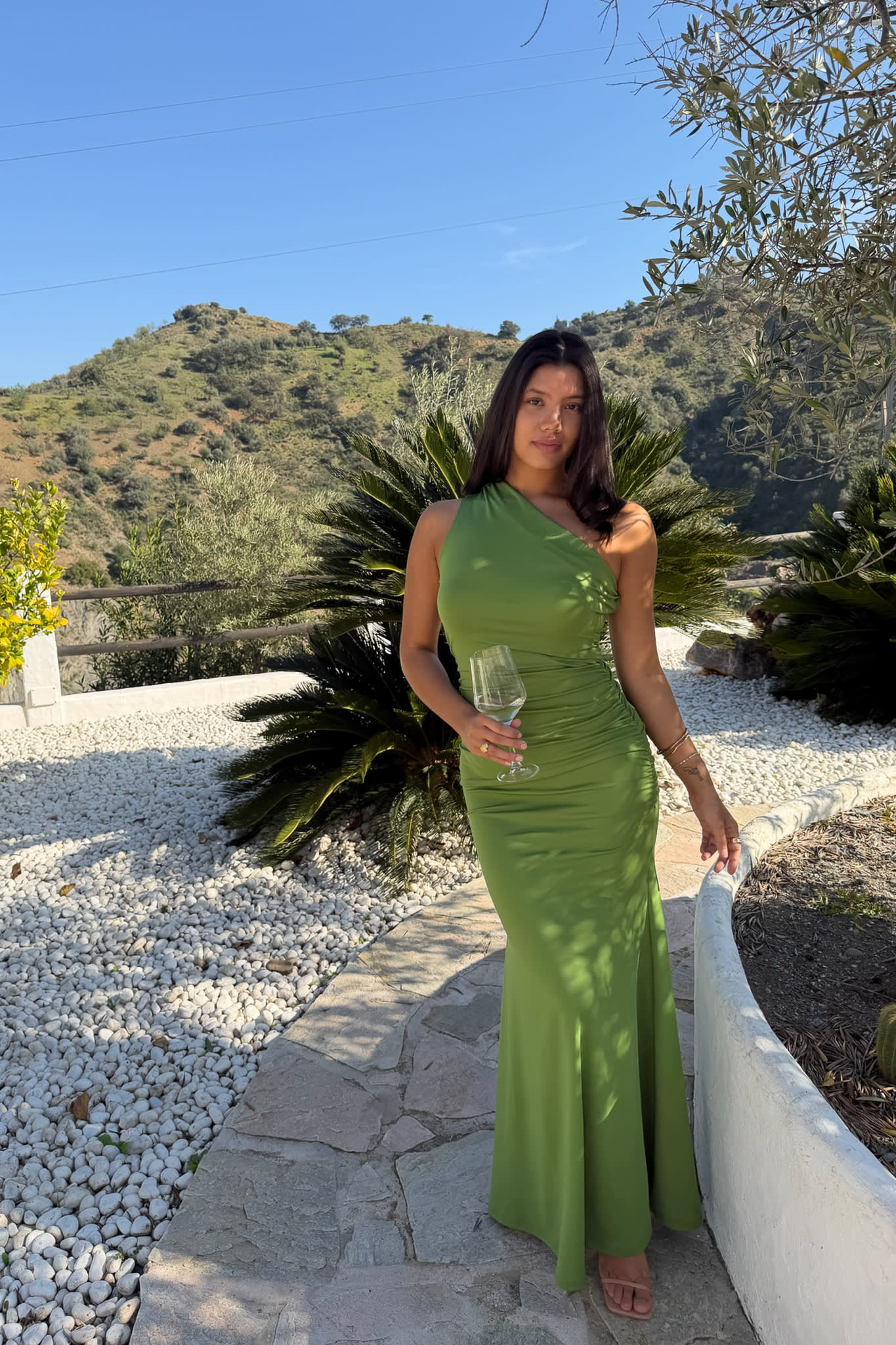 AndreaIC Maxi Dress - Green - Image 7