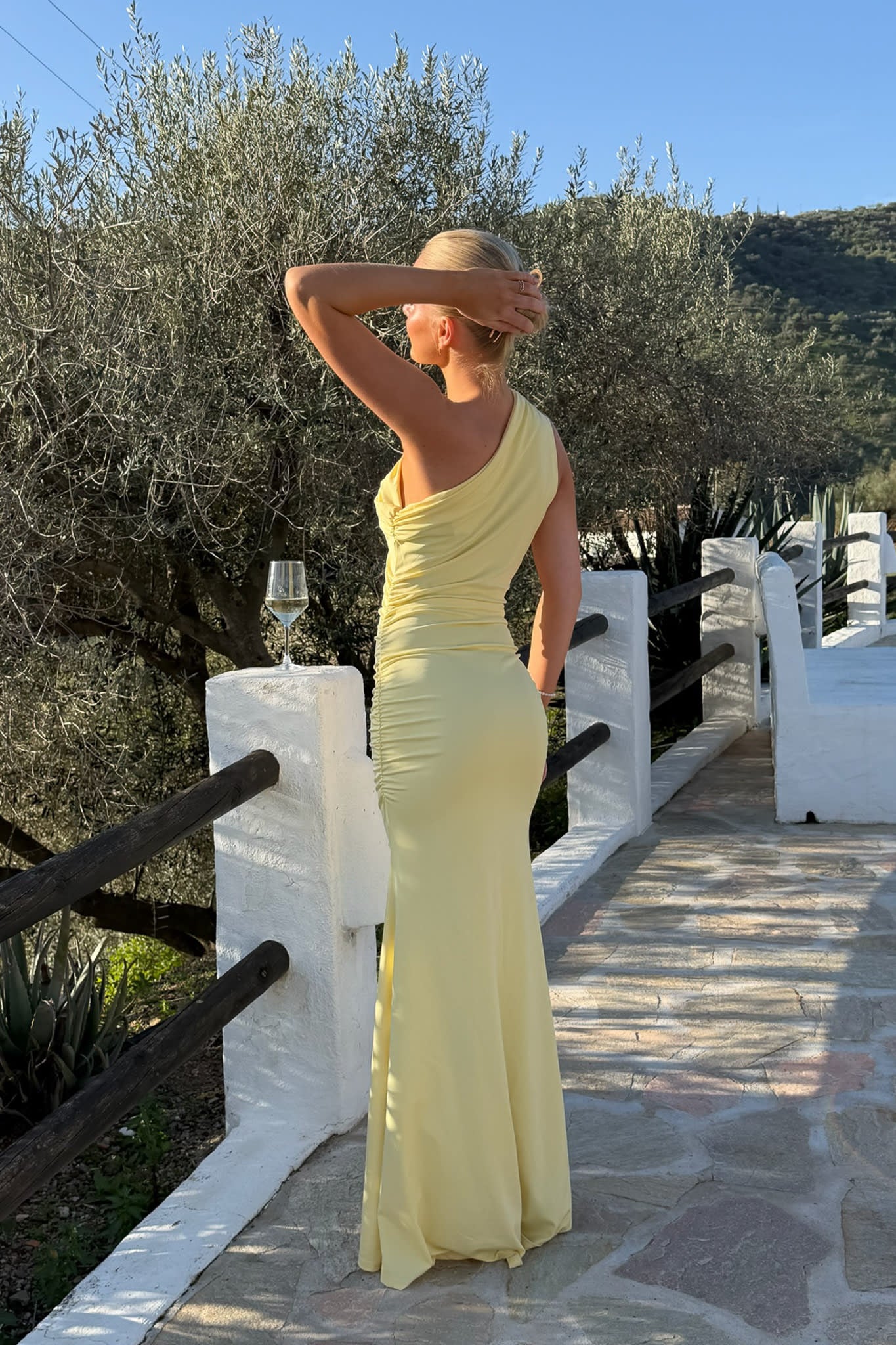 AndreaIC Maxi Dress - Yellow - Image 11