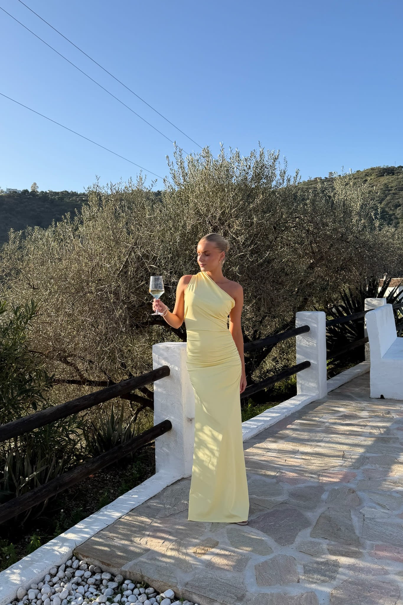 AndreaIC Maxi Dress - Yellow - Image 9