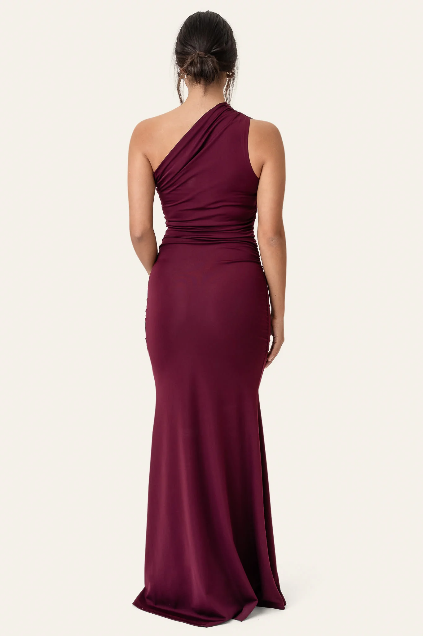 AndreaIC Maxi Dress - Bordeaux - Image 4