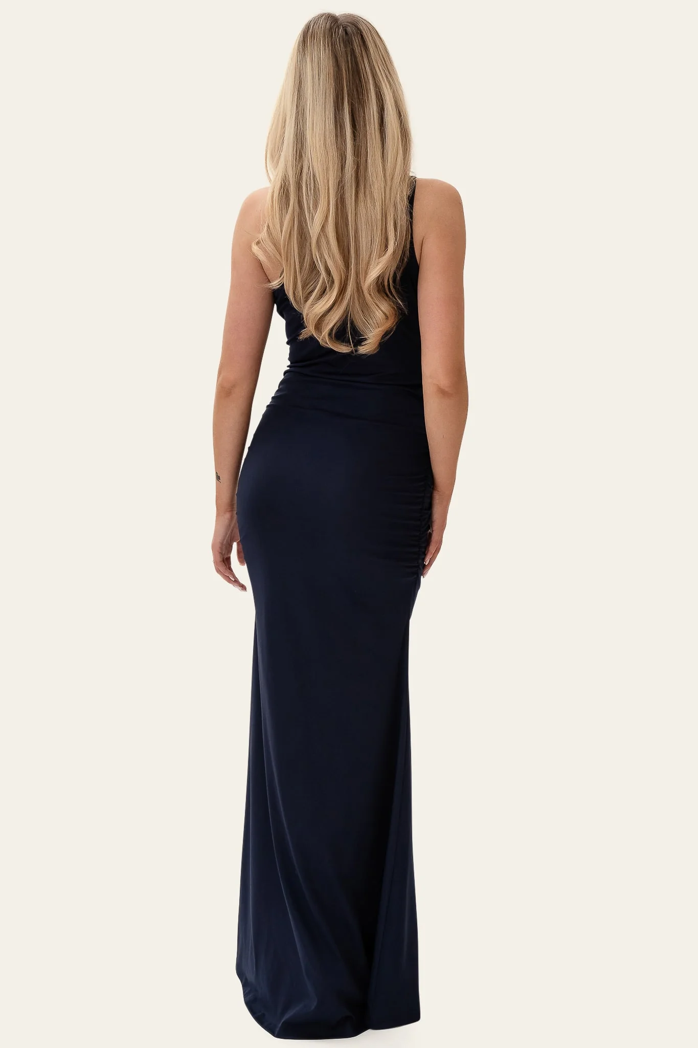 AndreaIC Maxi Dress - Navy - Image 5
