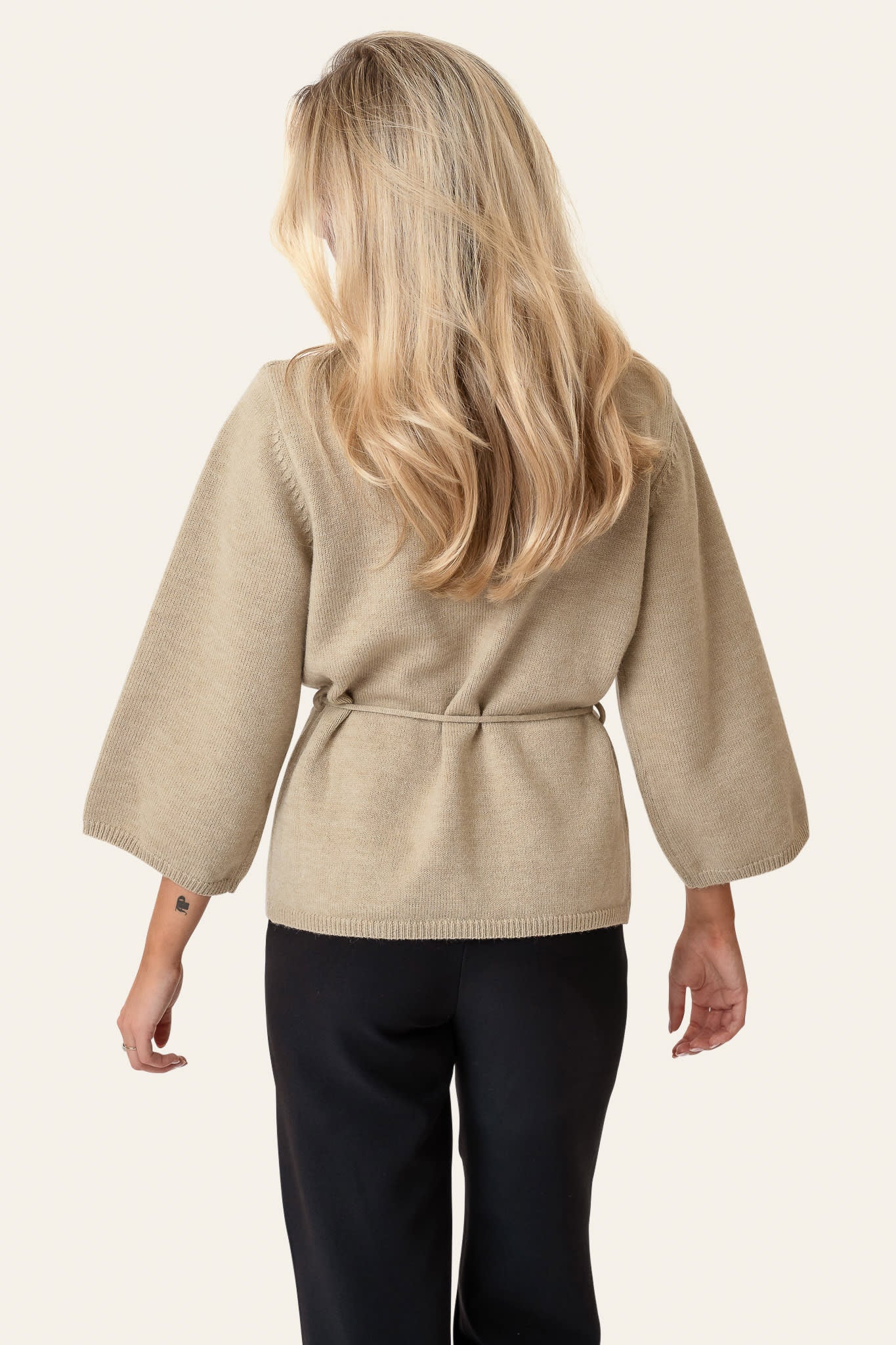 AnneIC Cardigan - Beige - Image 4