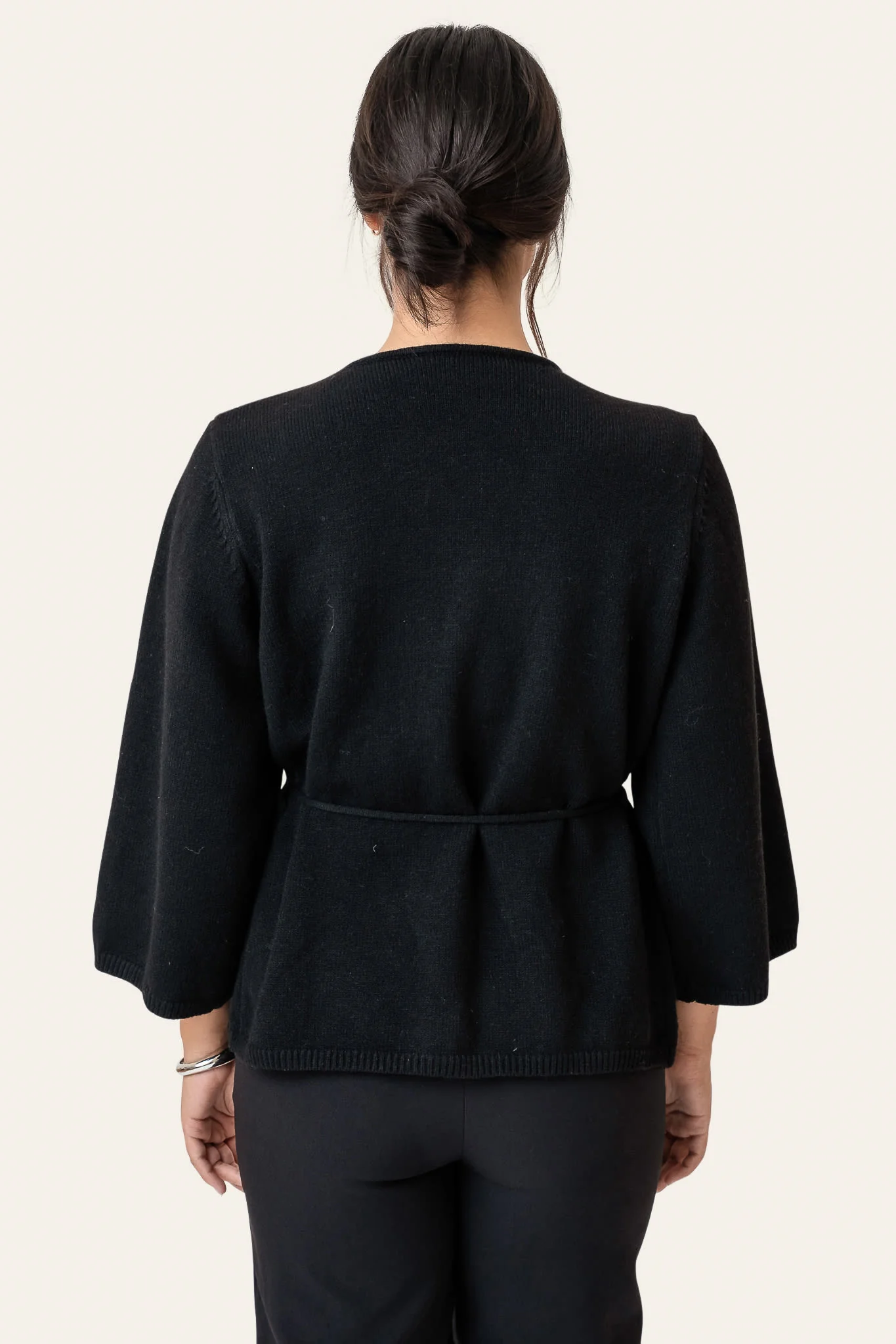 AnneIC Cardigan - Black - Image 3
