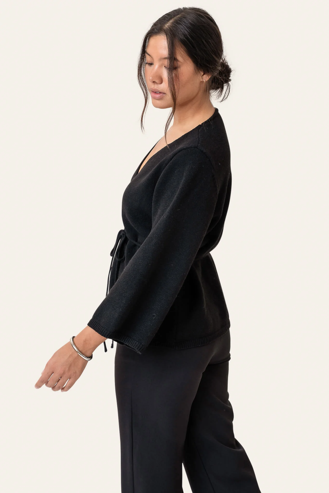 AnneIC Cardigan - Black - Image 4