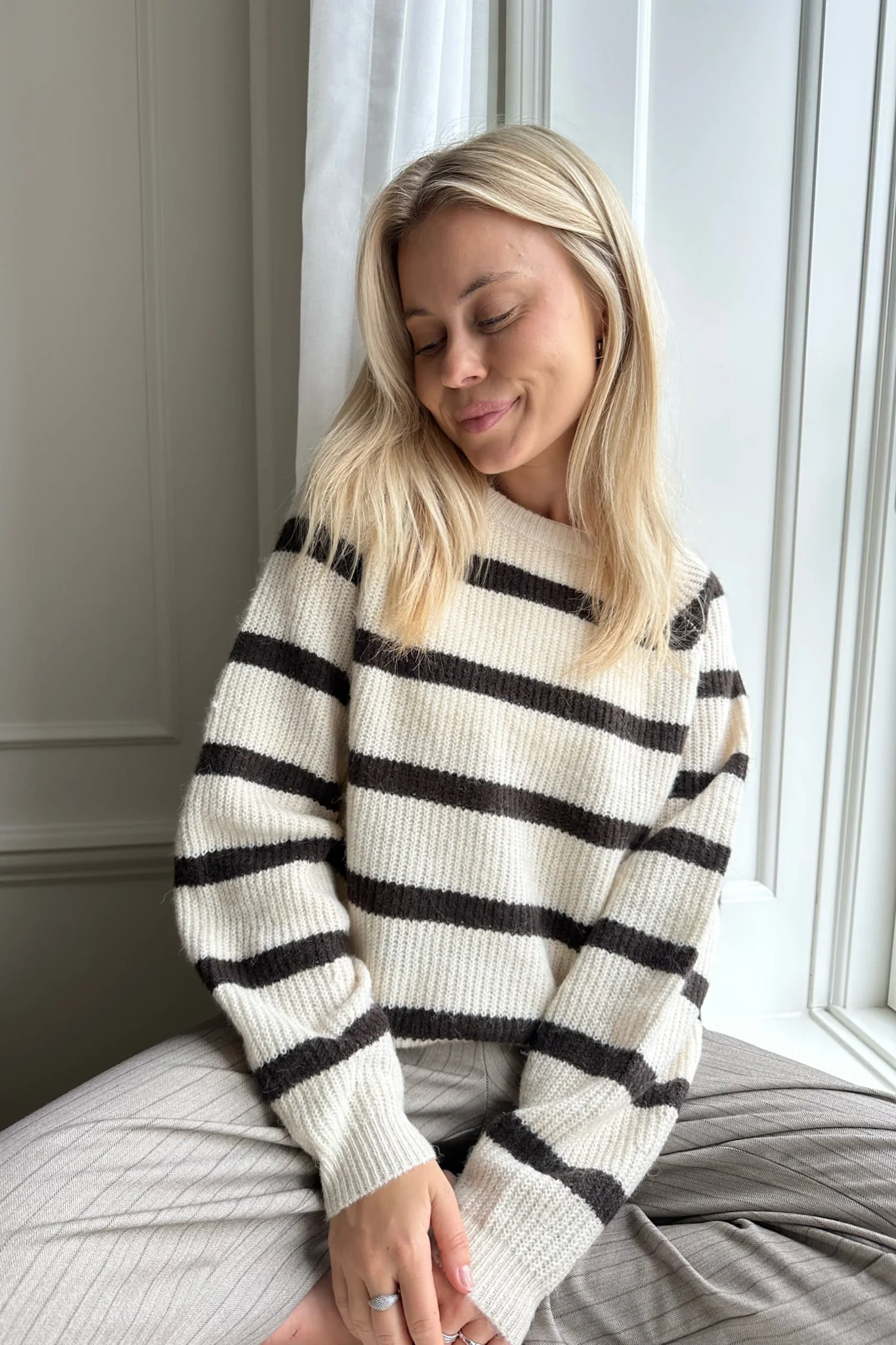 VMAsta LS Oneck Pullover - Birch Bracken - Image 5