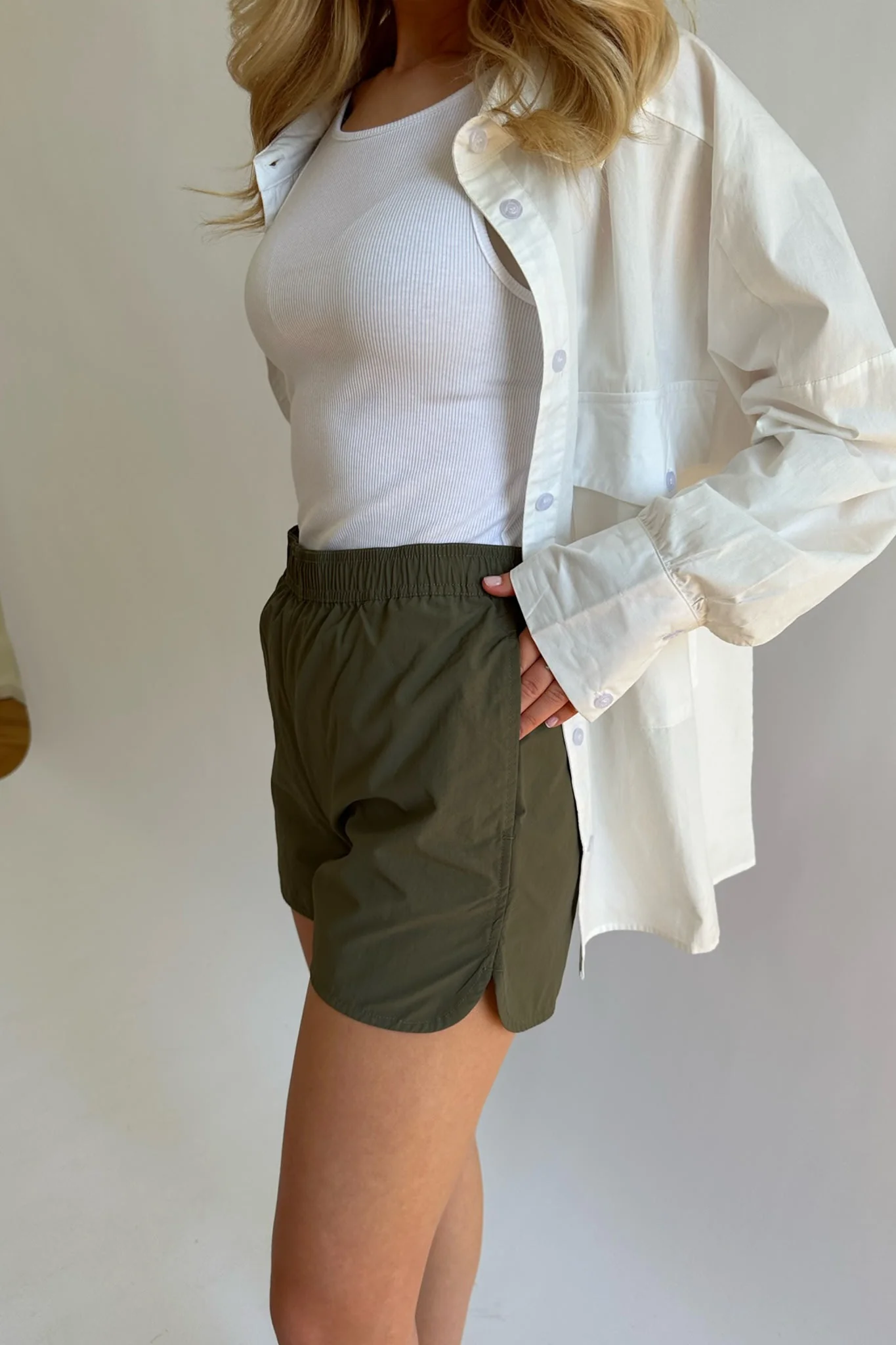 NMAstrid Hw Shorts - Kalamata - Image 3