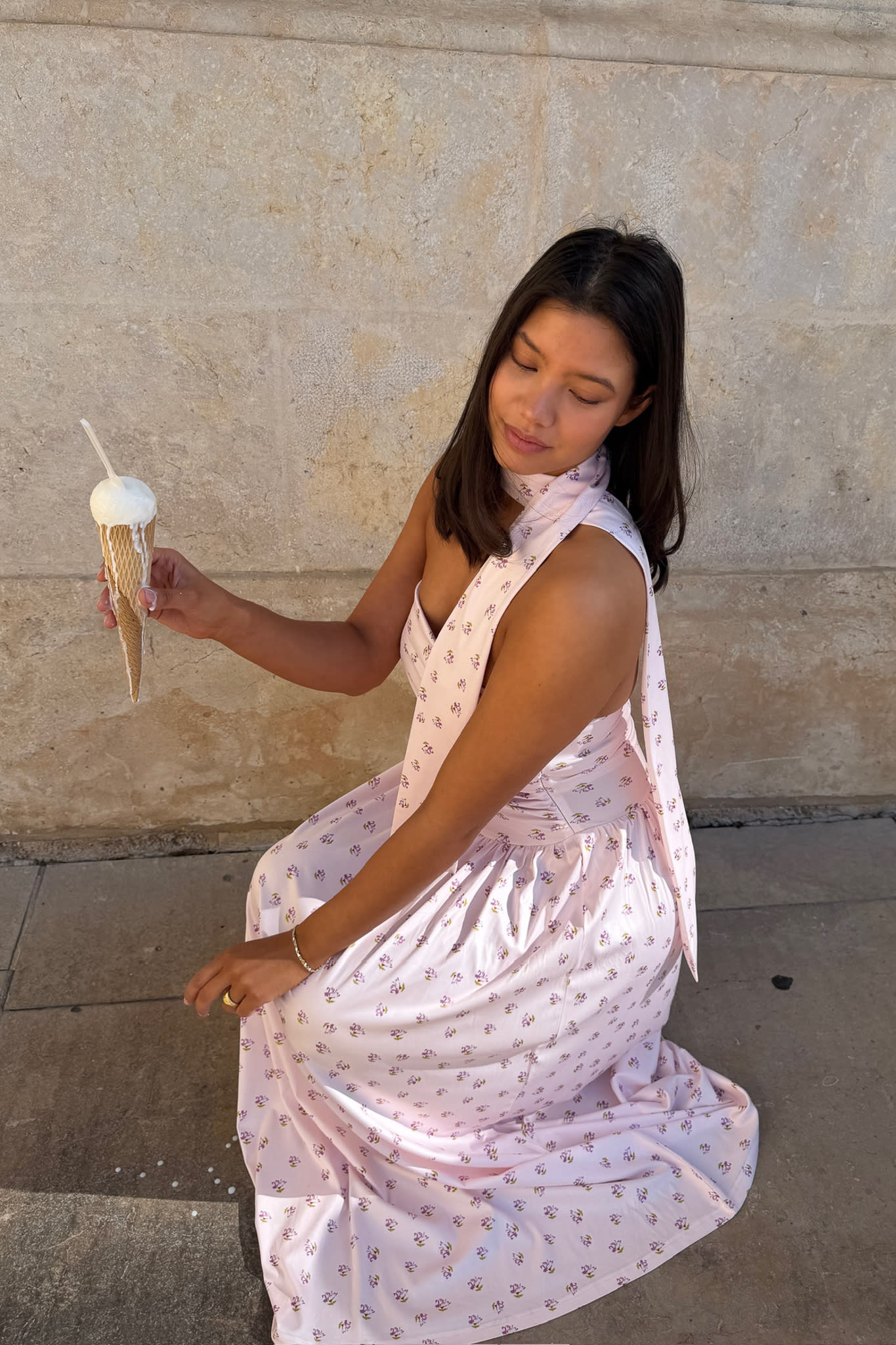 AstridIC Long Dress - Pink - Image 2
