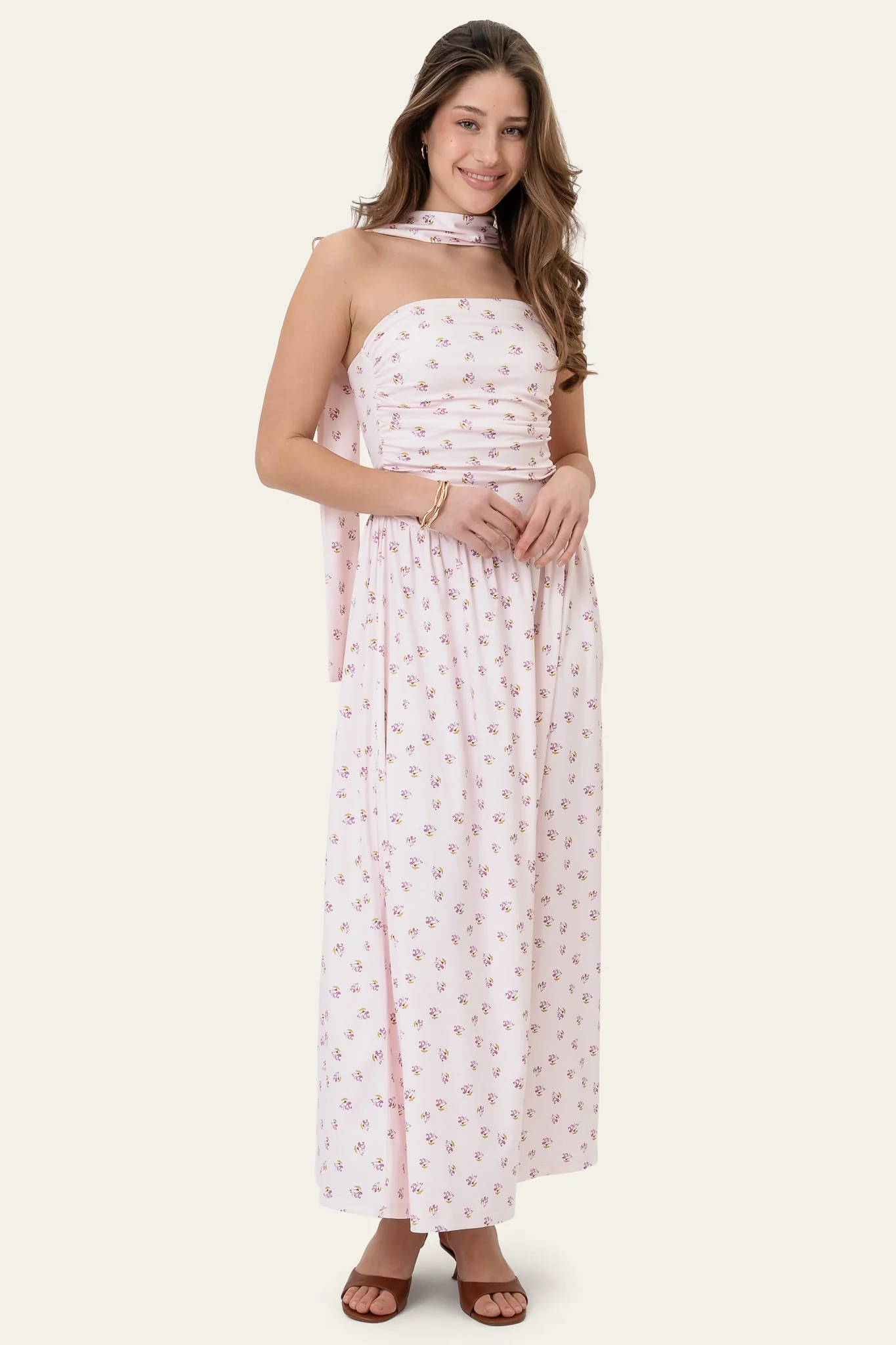 AstridIC Long Dress - Pink - Image 5