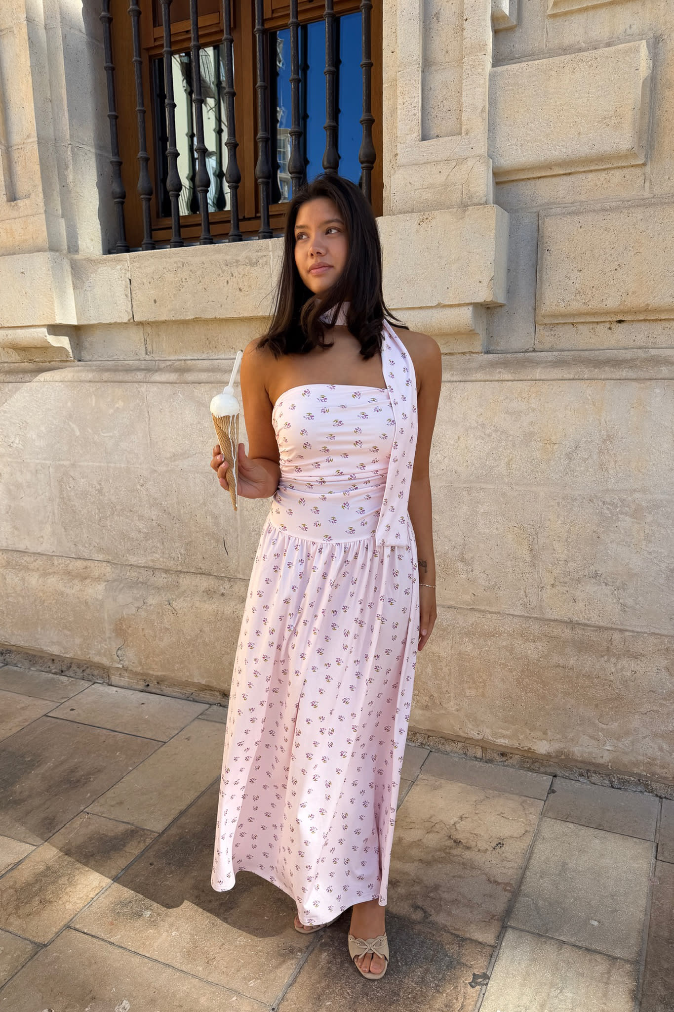 AstridIC Long Dress - Pink - Image 6