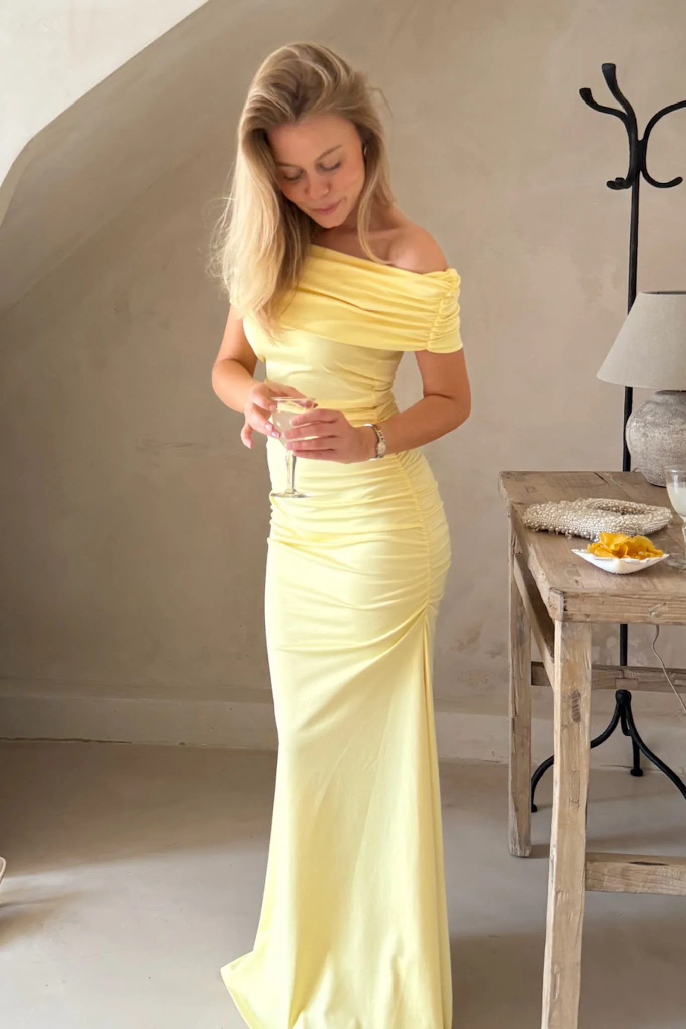 AthenaIC Maxi Dress - Yellow - Image 7