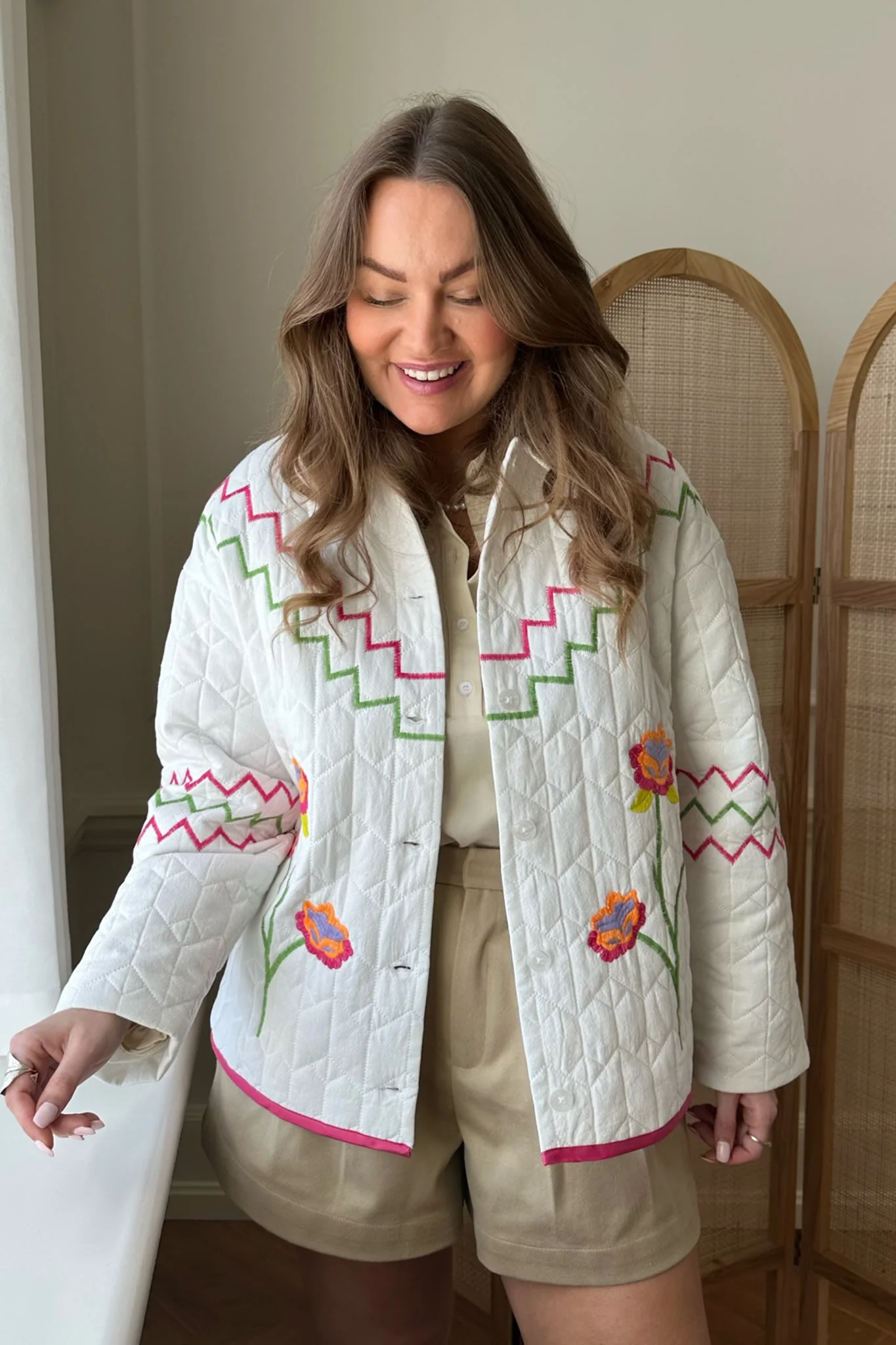 VMAura Short Jacket - Snow White - Image 4