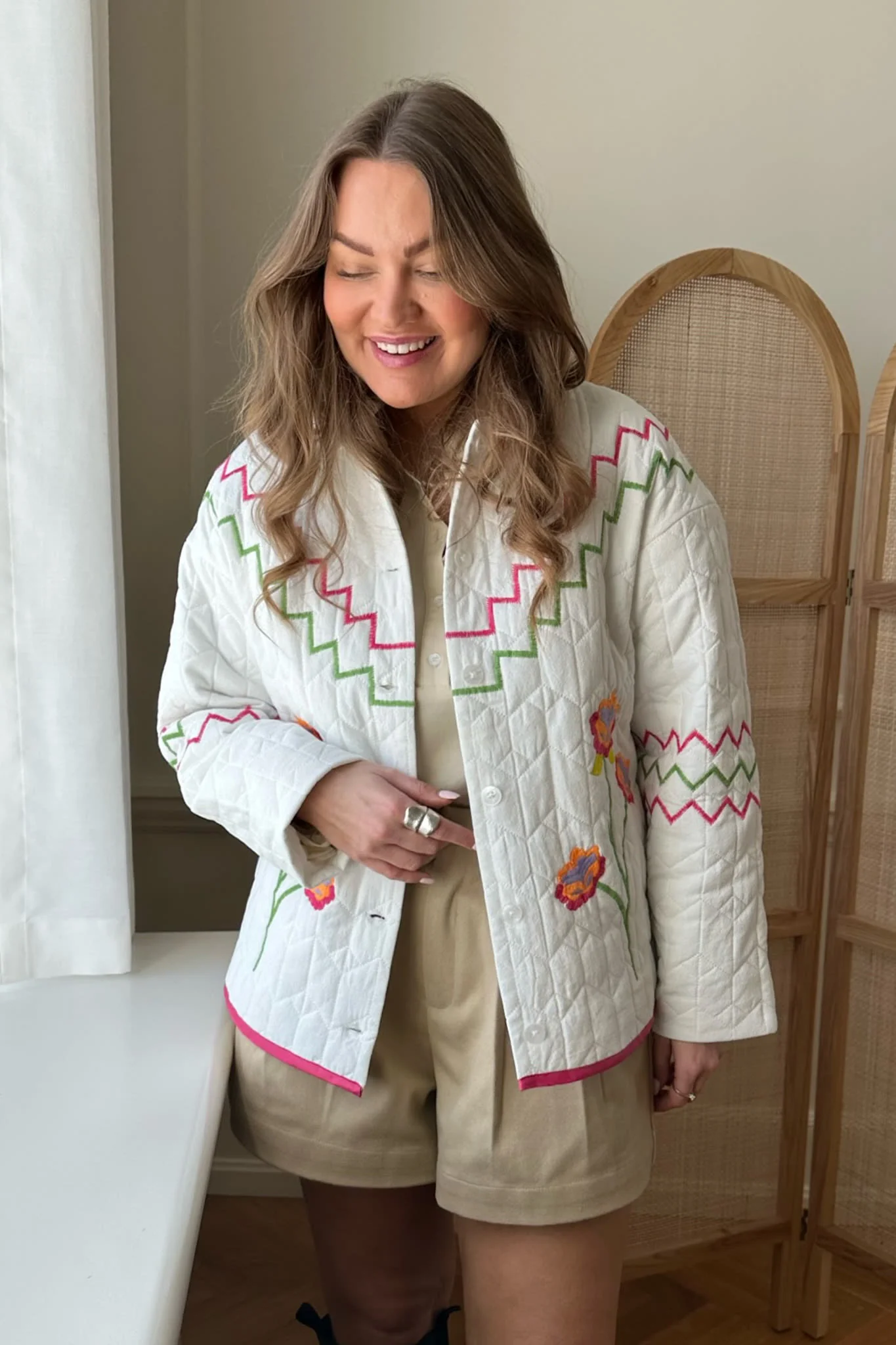 VMAura Short Jacket - Snow White - Image 5