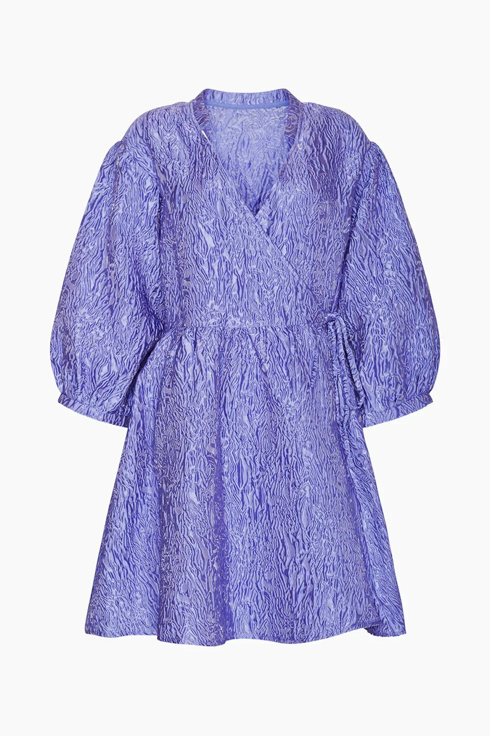 Noella Aya Wrap Dress - Blue - Image 4