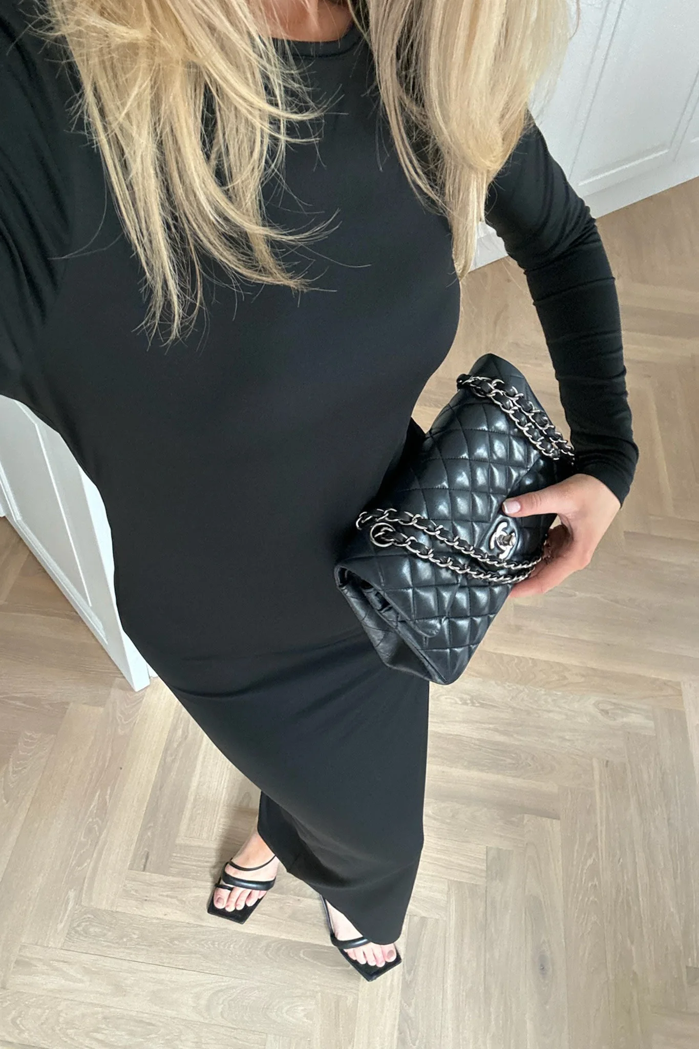 AyaIC Long Dress - Black - Image 2