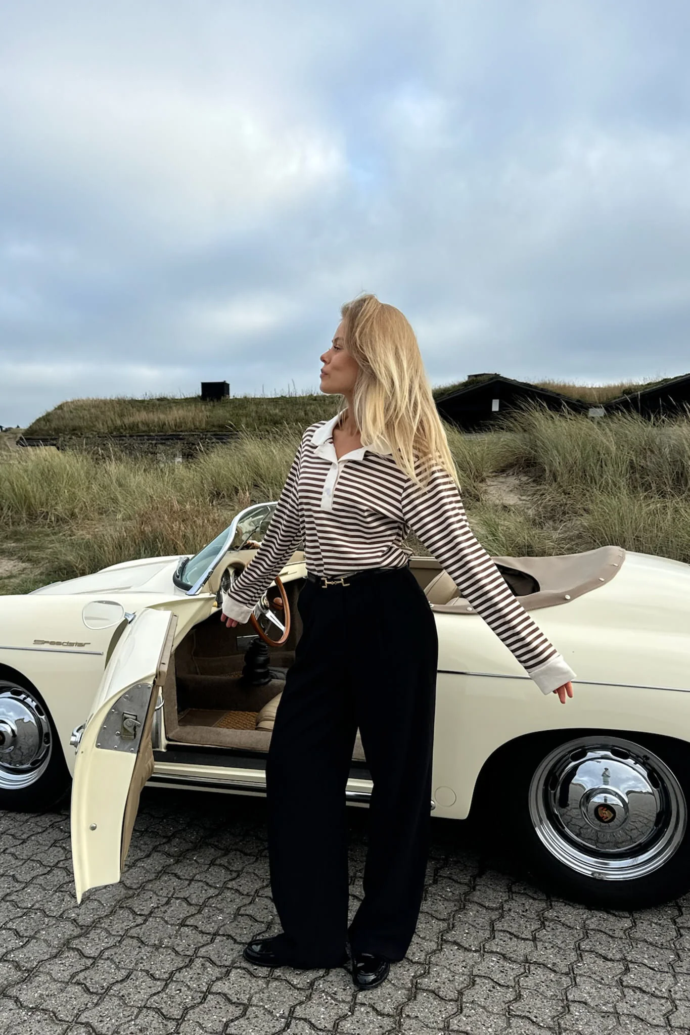 CarlyIC Polo - Brown Stripes - Image 6