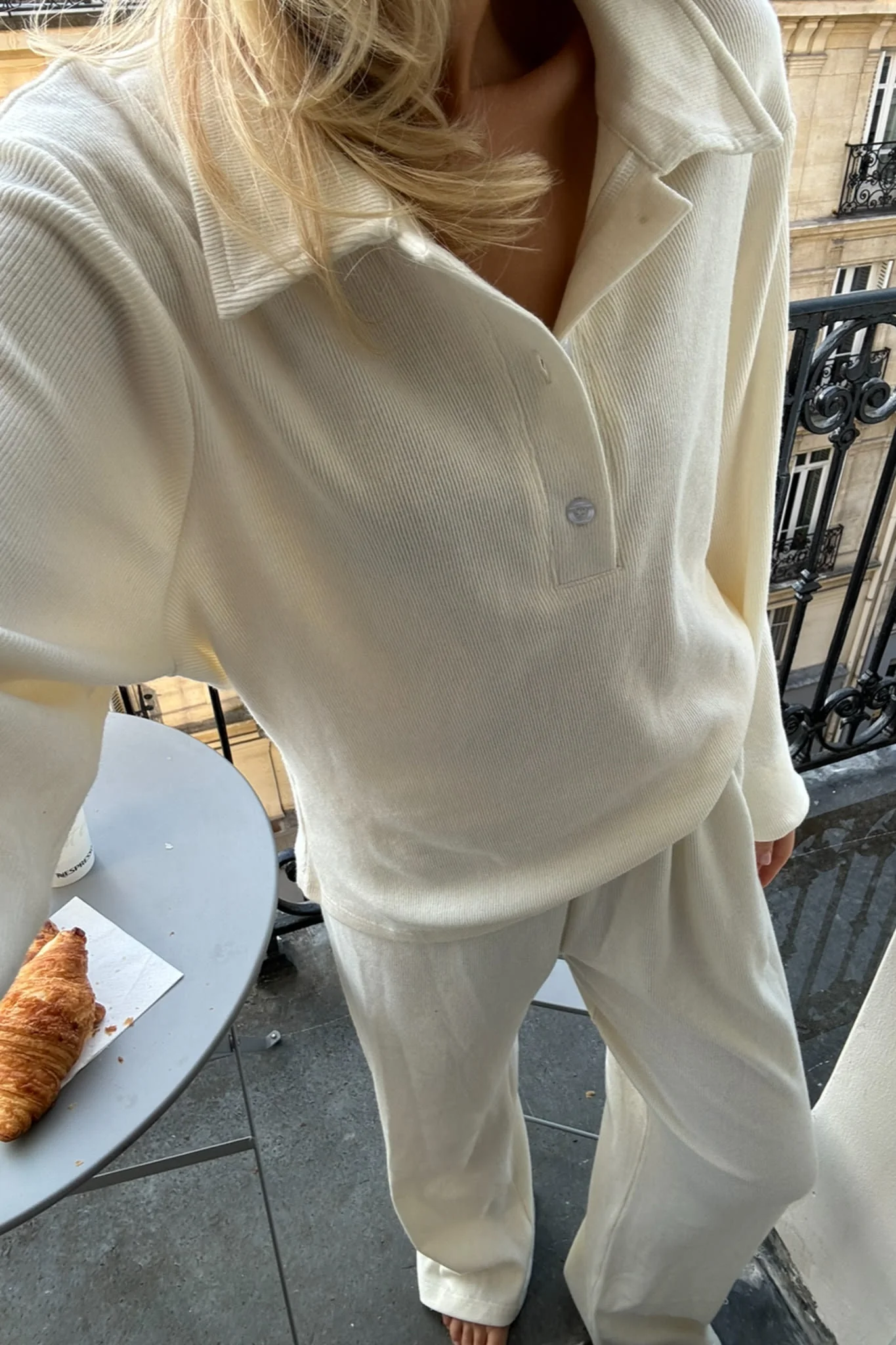 CarlyIC Polo - Soft Off White - Image 11