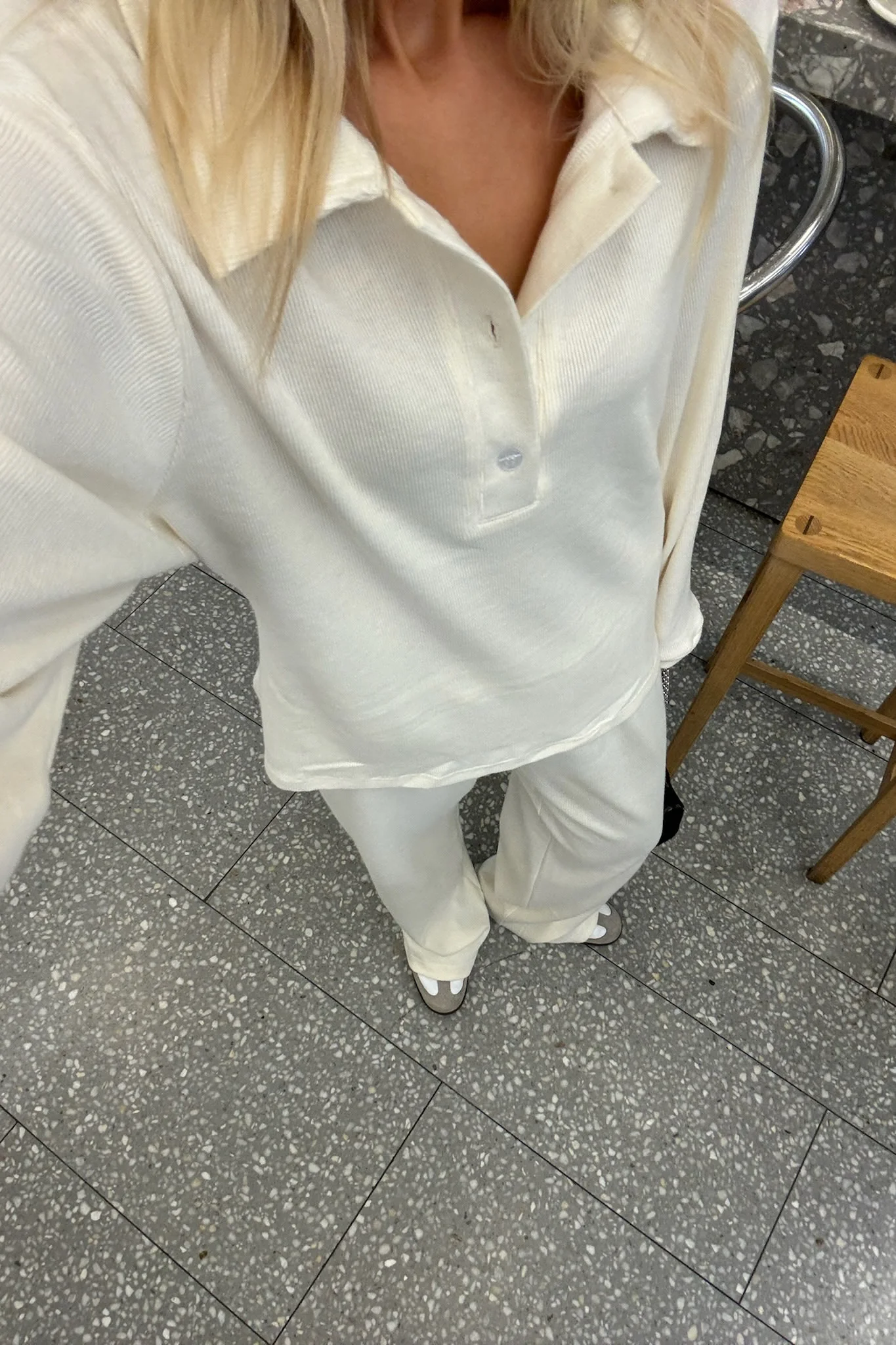 CarlyIC Polo - Soft Off White - Image 4