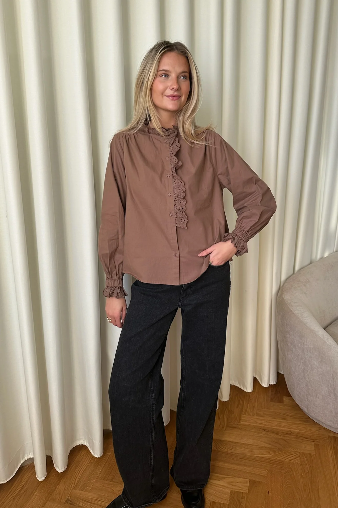 CarolineIC Shirt - Mocca - Image 5