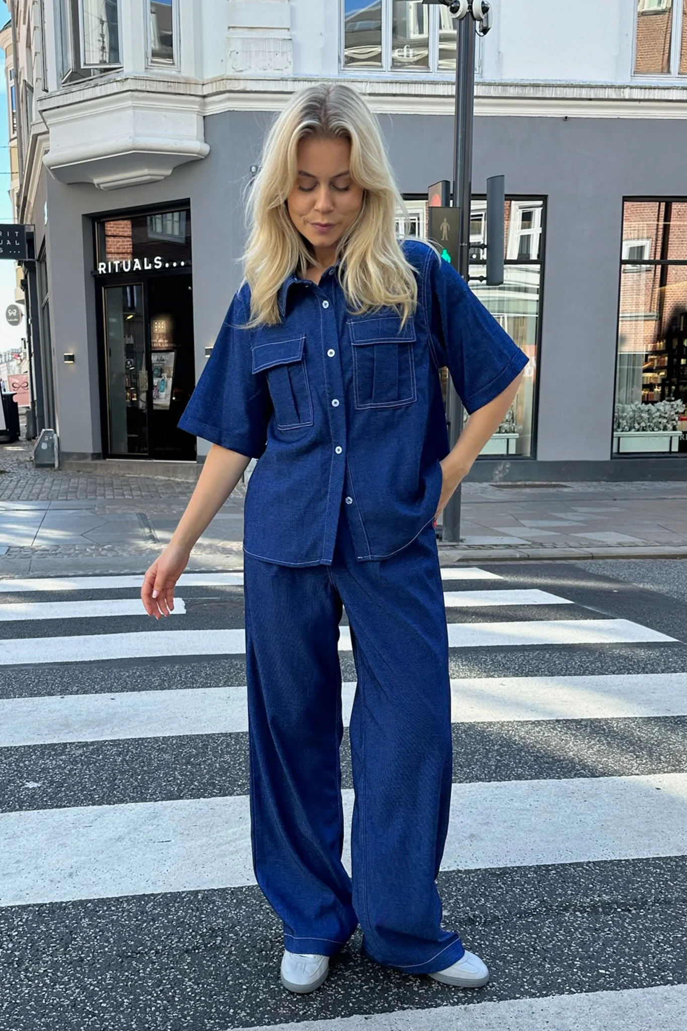 CelinaIC Pants - Denim Blue - Image 6