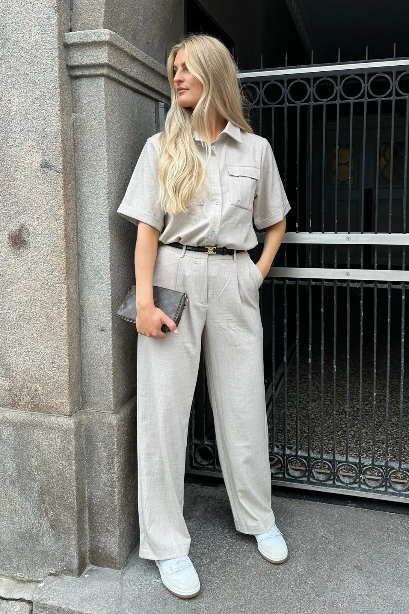 CelinaIC Shirt - Beige - Image 5