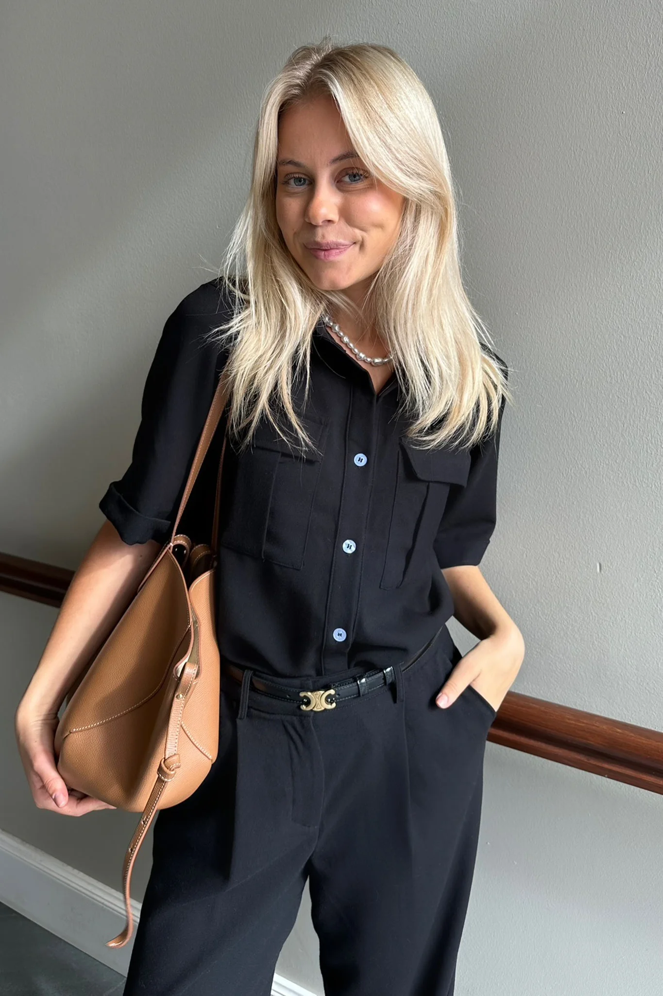 CelinaIC Shirt - Black - Image 3